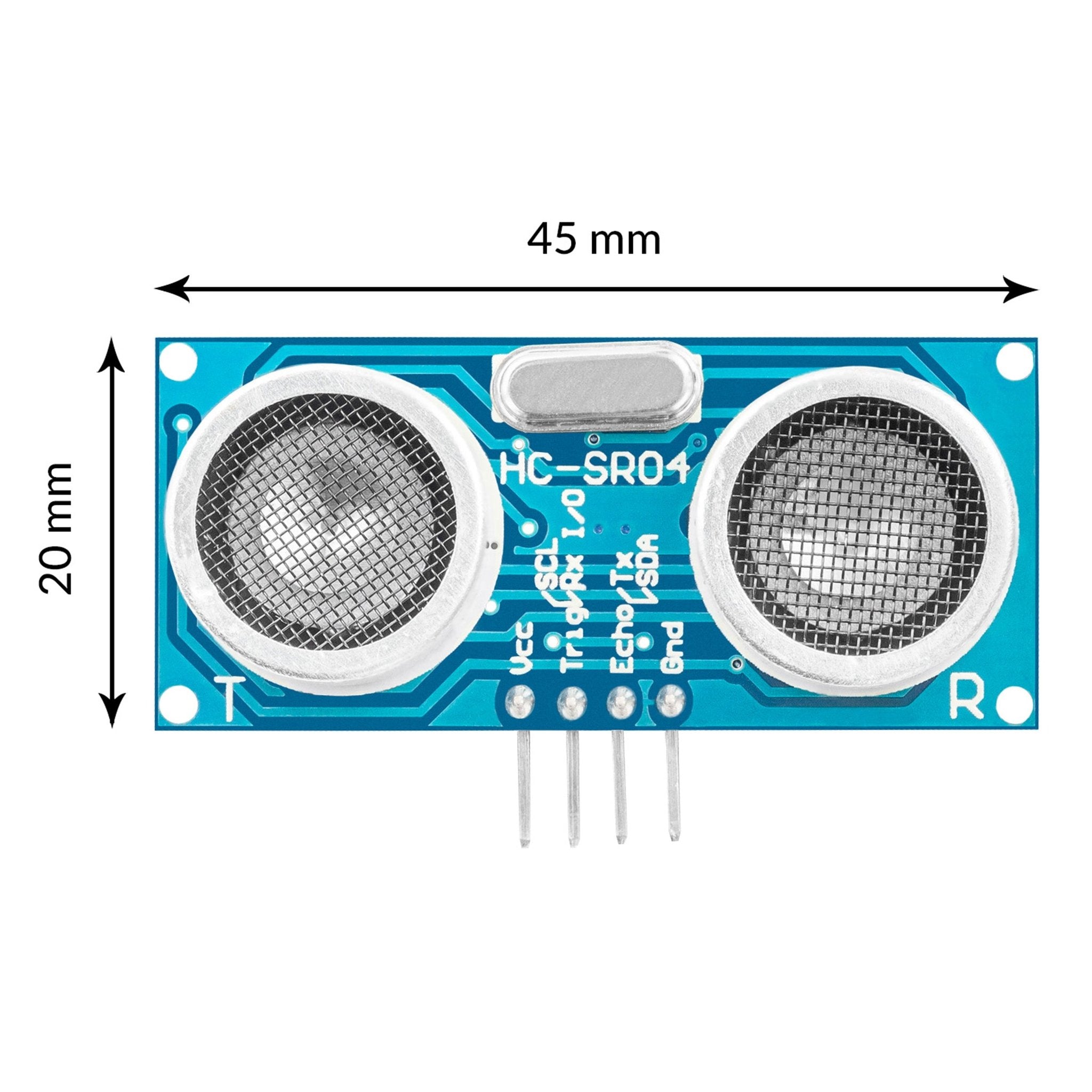 HC-SR04 Ultraschall Modul Entfernungsmesser Sensor für Raspberry Pi - AZ-Delivery