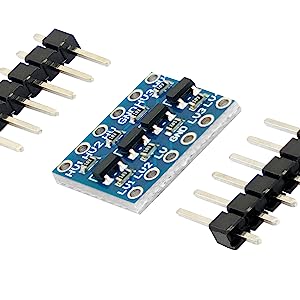 IOT 4 Kanal IIC I2C Premium Pegelwandler | Bi-direktionales Modul 5V zu 3.3V | Kompatibel mit Arduino und Raspberry - AZ-Delivery