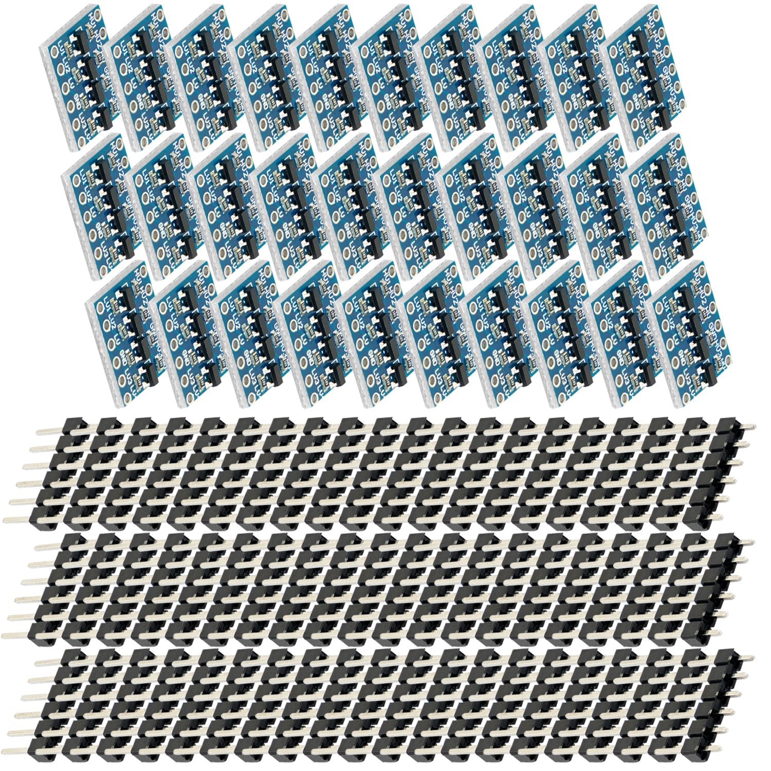 IOT 4 Kanal IIC I2C Premium Pegelwandler | Bi-direktionales Modul 5V zu 3.3V | Kompatibel mit Arduino und Raspberry - AZ-Delivery