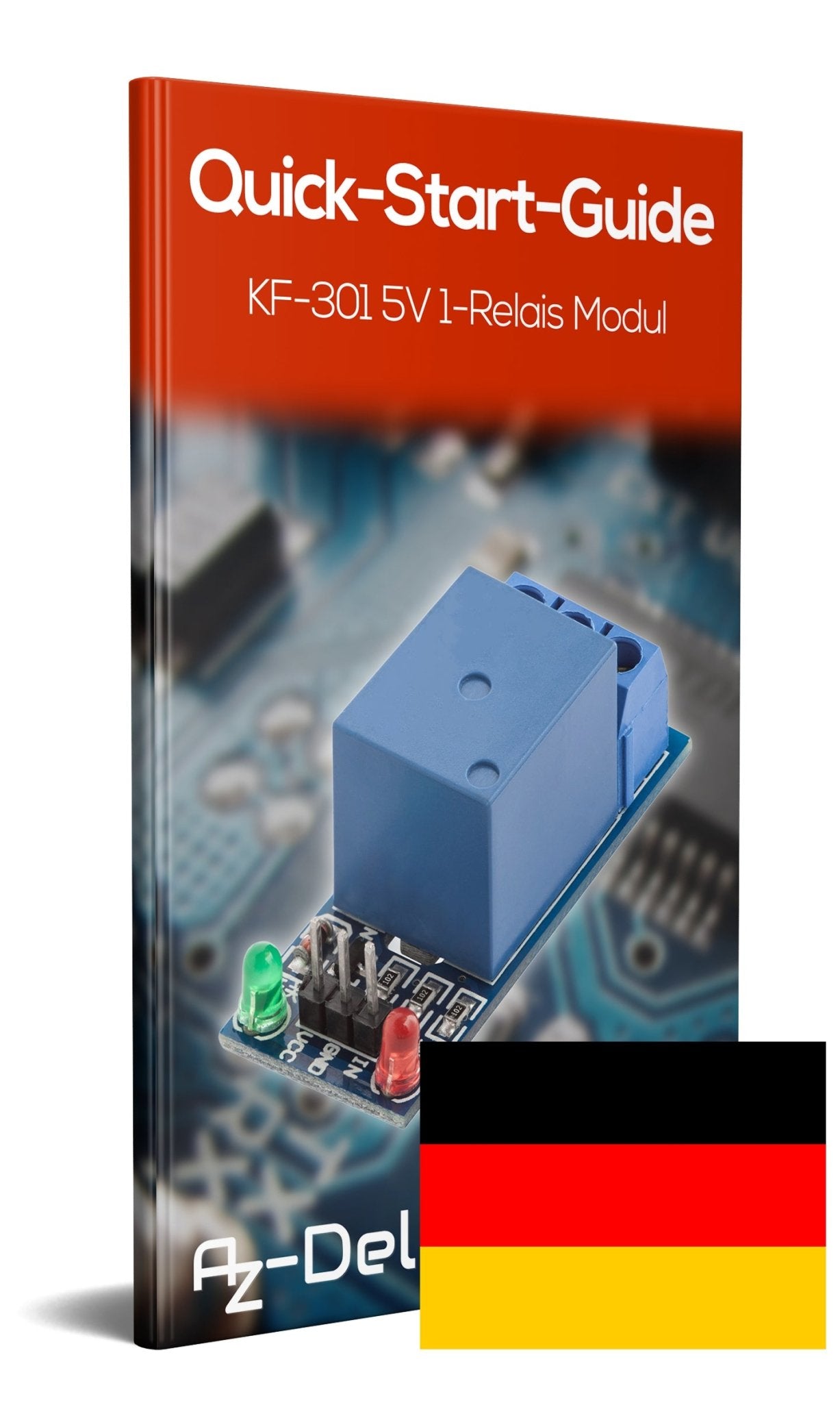 KF-301 Relais Modul mit Low-Level Trigger - AZ-Delivery