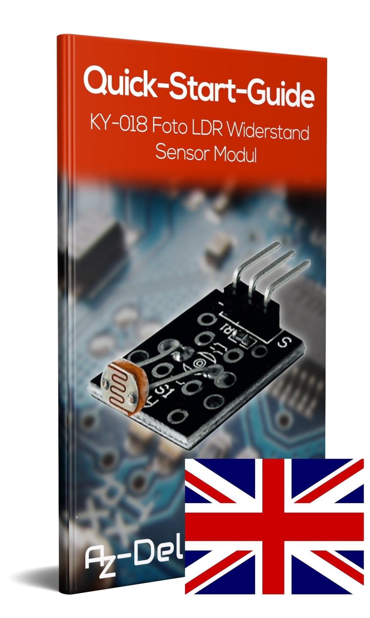 KY-018 Foto LDR Widerstand Diode Photo Resistor Sensor - AZ-Delivery