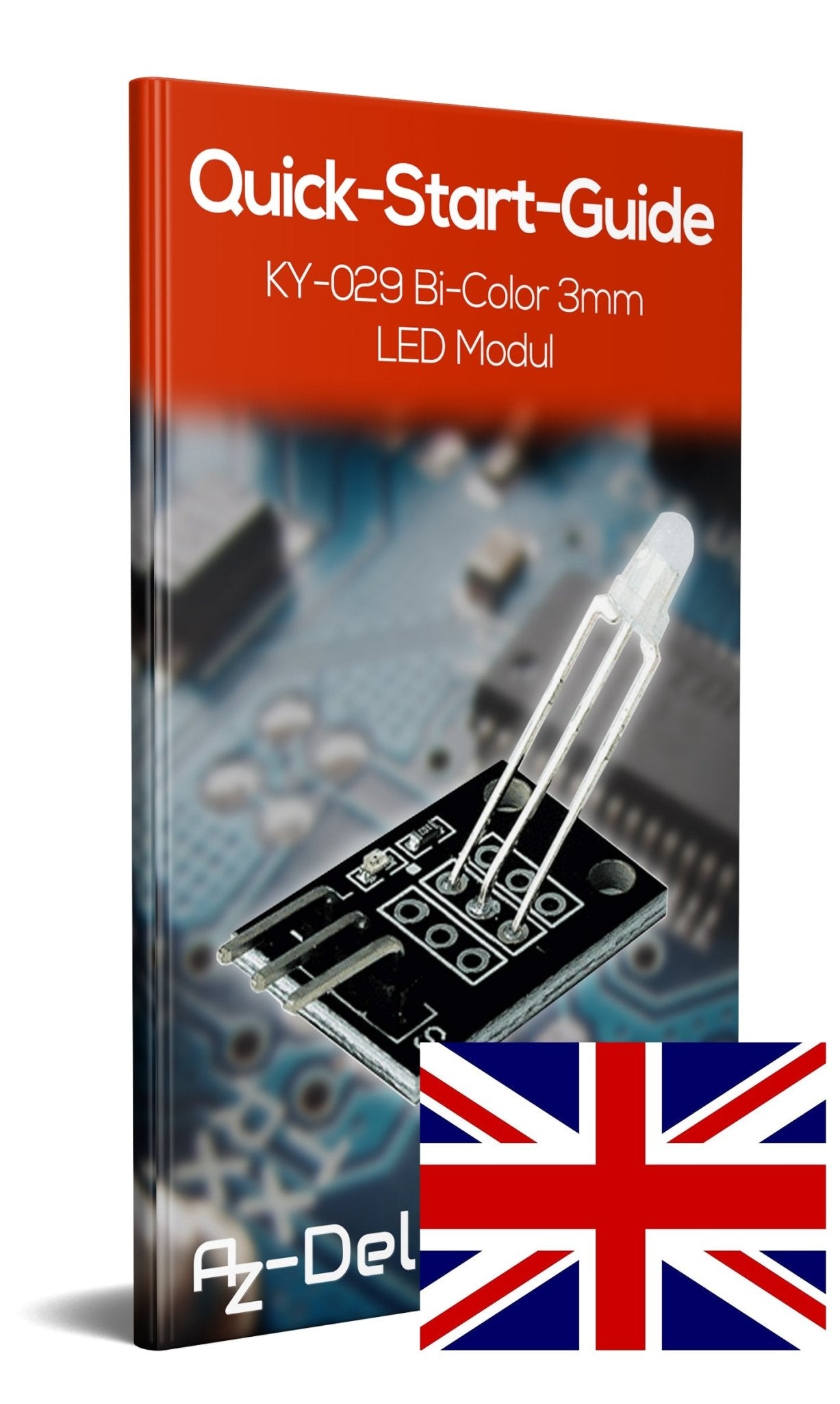 KY-029 Bi-Color LED Modul 3mm - AZ-Delivery