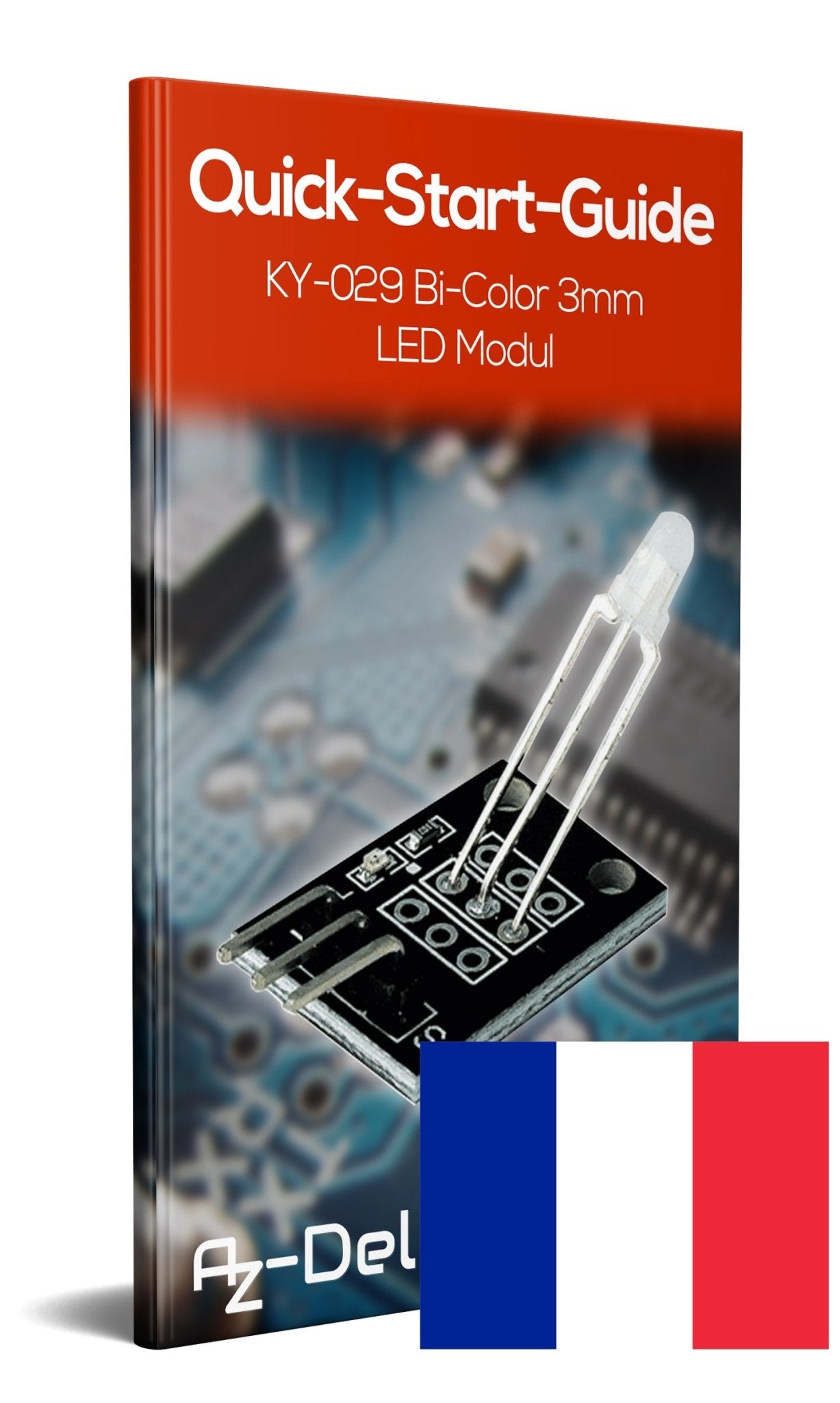 KY-029 Bi-Color LED Modul 3mm - AZ-Delivery