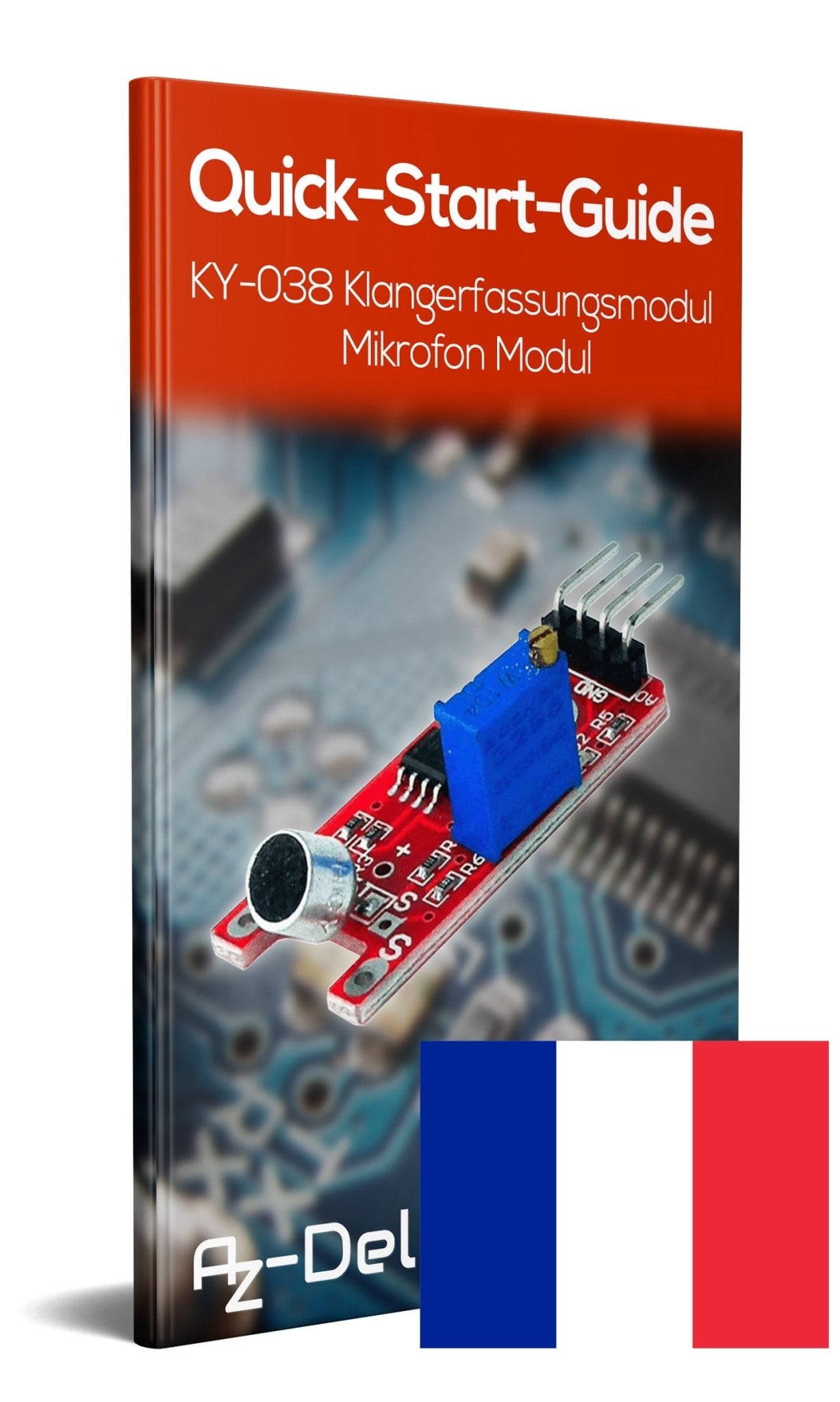 KY-038 Klangerfassungsmodul Mikrofon Voice- Ton Sensor - AZ-Delivery