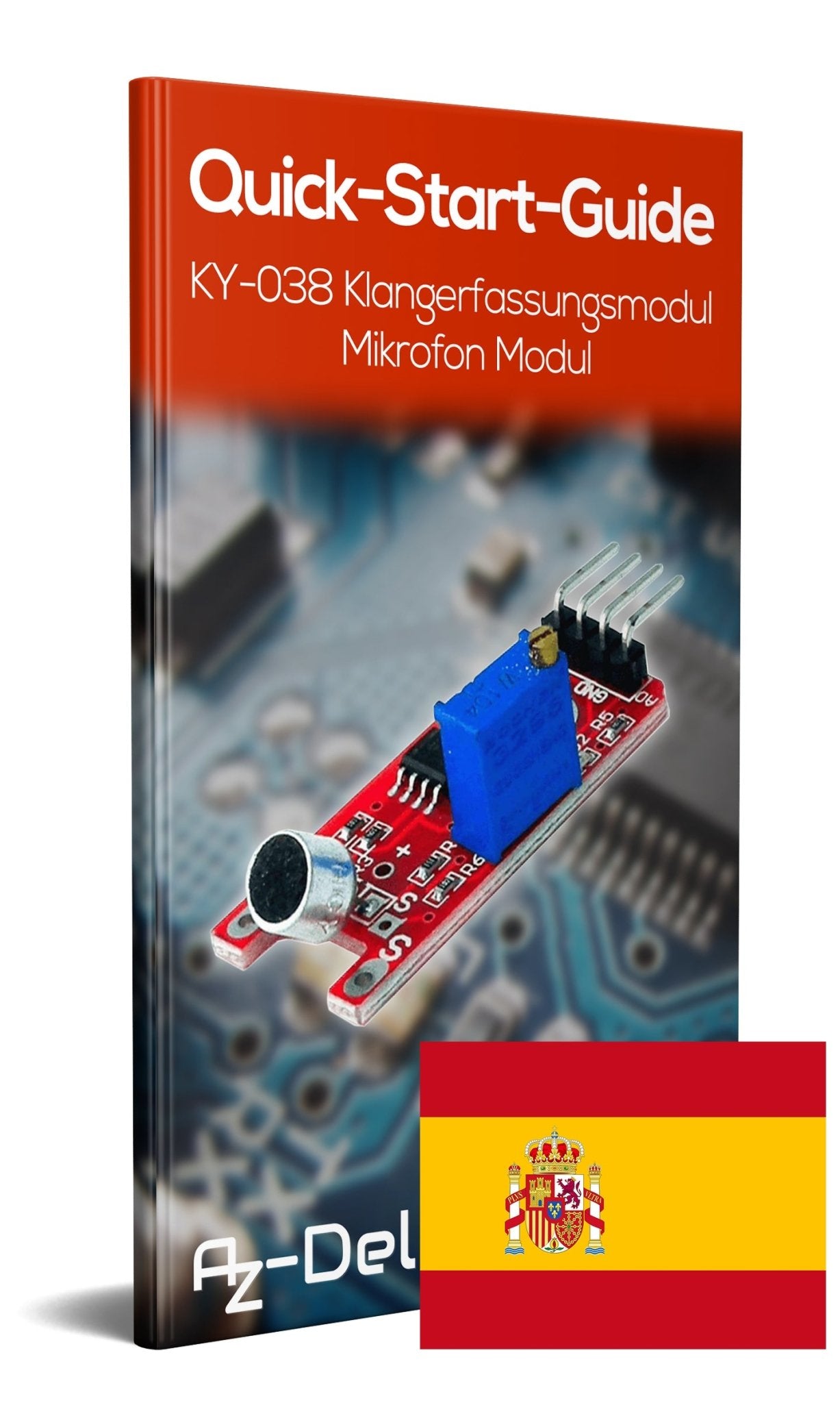 KY-038 Klangerfassungsmodul Mikrofon Voice- Ton Sensor - AZ-Delivery