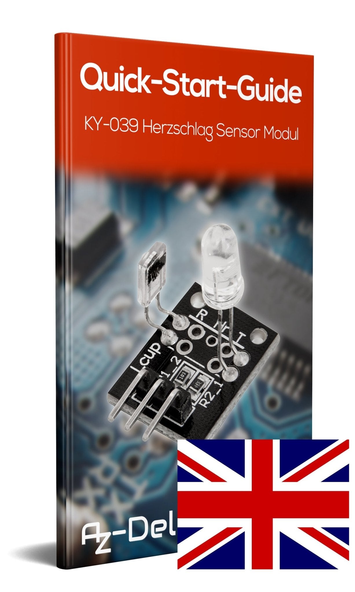 KY-039 Herzschlag Sensor Modul Finger Heartbeat Detektor - AZ-Delivery