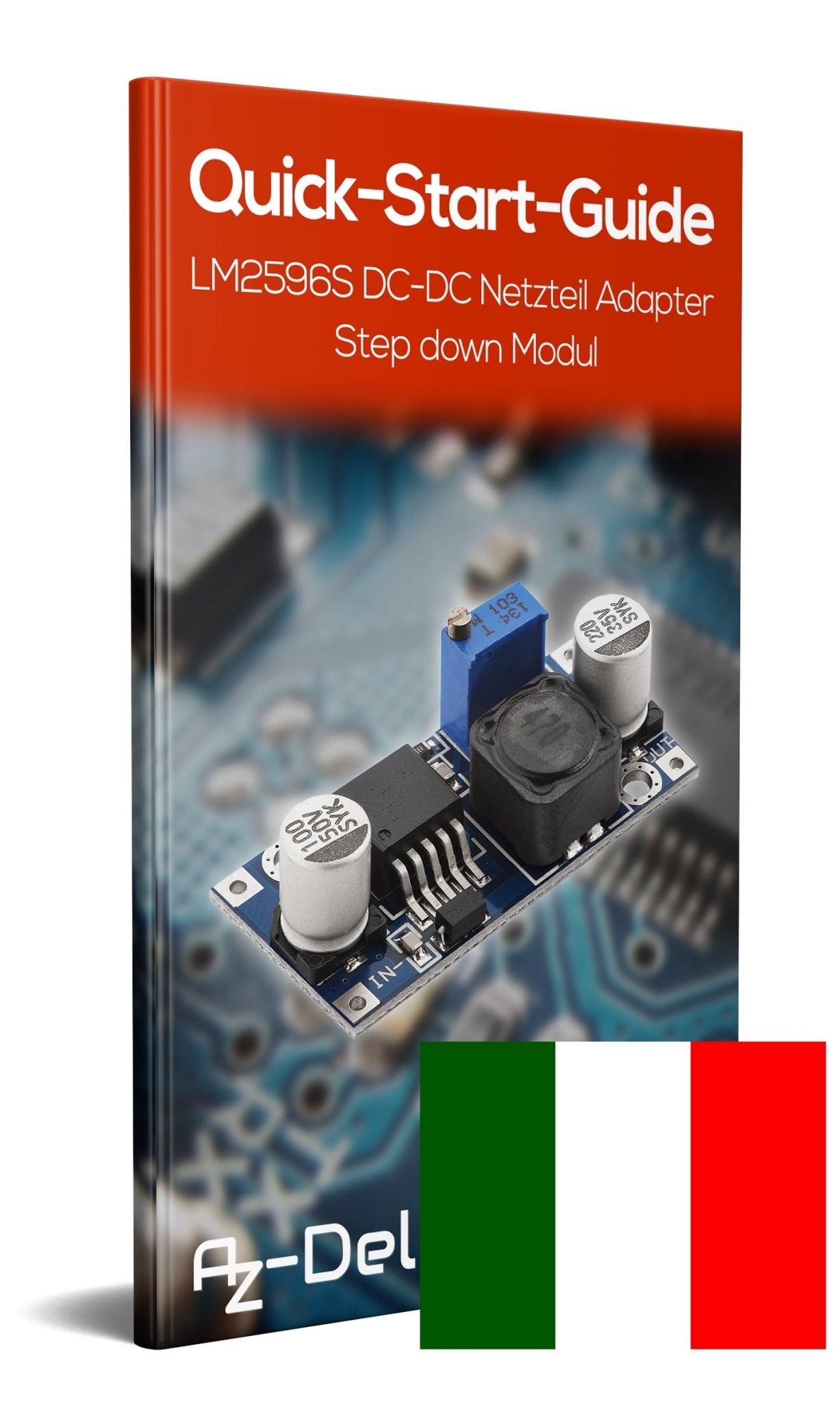 LM2596S DC-DC Netzteil Adapter Step down Modul - AZ-Delivery
