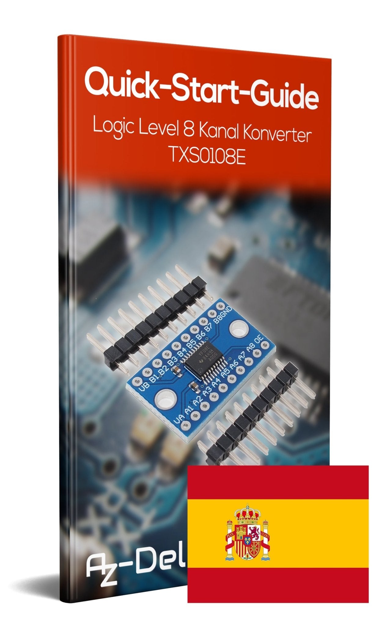 Logic Level Converter TXS0108E 8 Kanal für Arduino und Raspberry Pi - AZ-Delivery