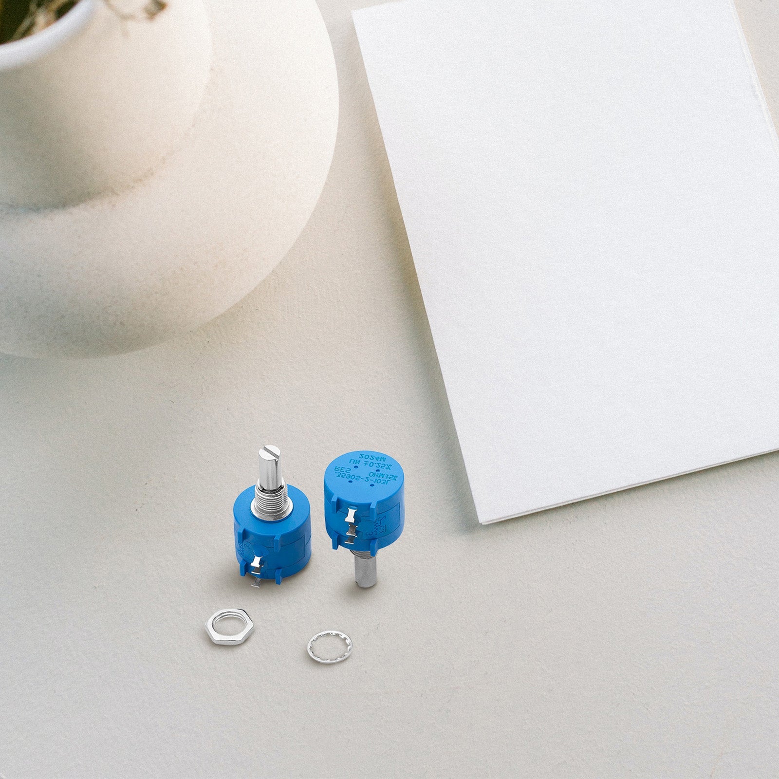 Mehrgang rotary Potentiometer mit Schutzwiderstand 3590S 100K Ohm mit einstellbarem Widerstand - AZ-Delivery