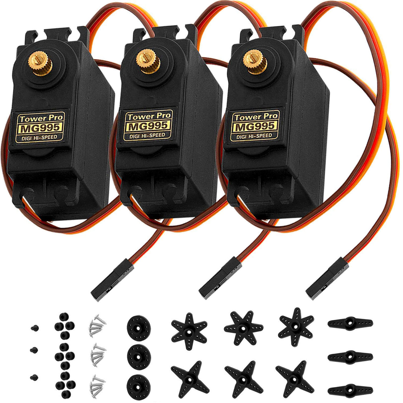 MG995 Micro Digital Servo Motor für RC Roboter Hubschrauber Flugzeug - AZ-Delivery