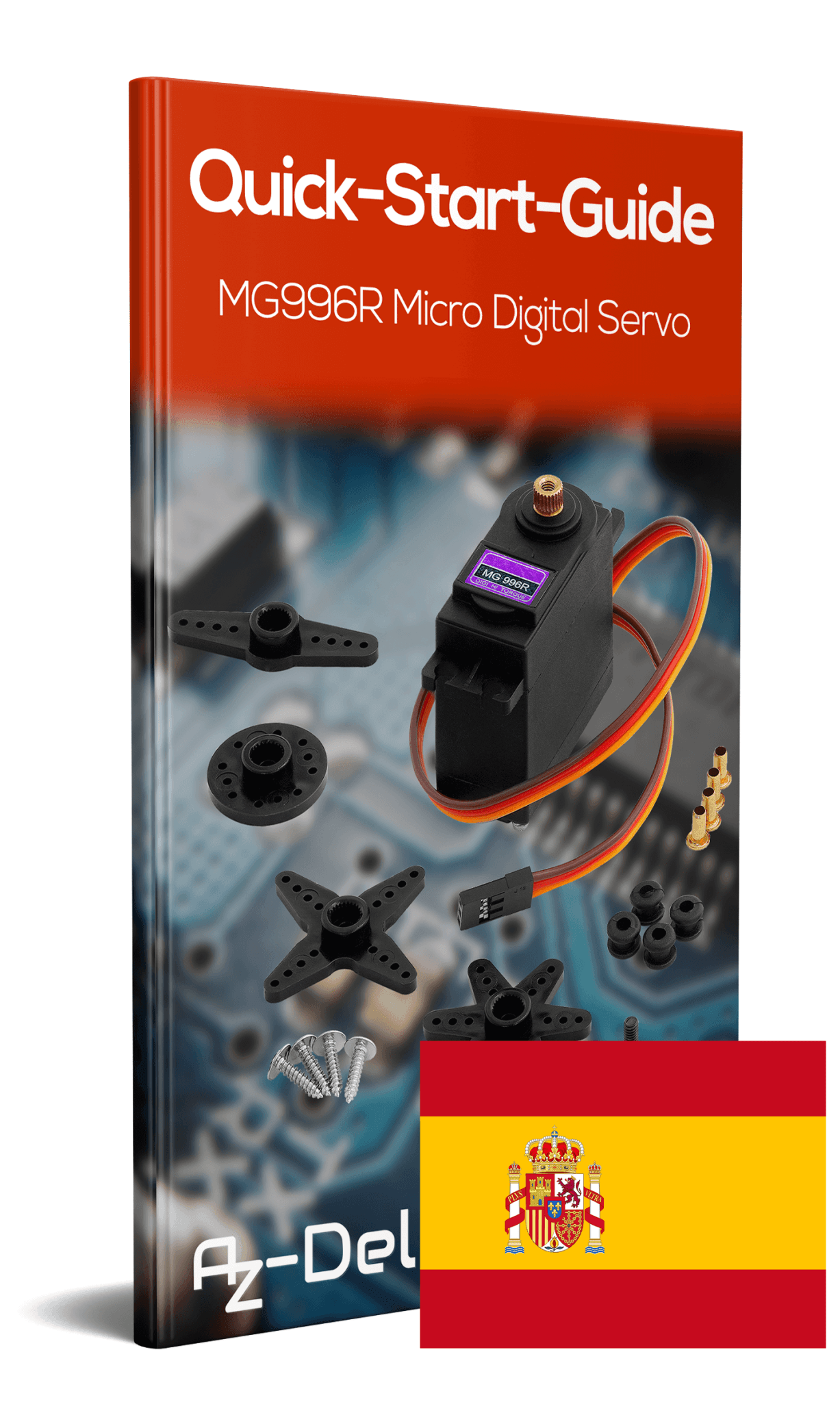 MG996R Micro Digital Servo Motor mit Metall Getriebe für RC Roboter Hubschrauber Flugzeug - AZ-Delivery