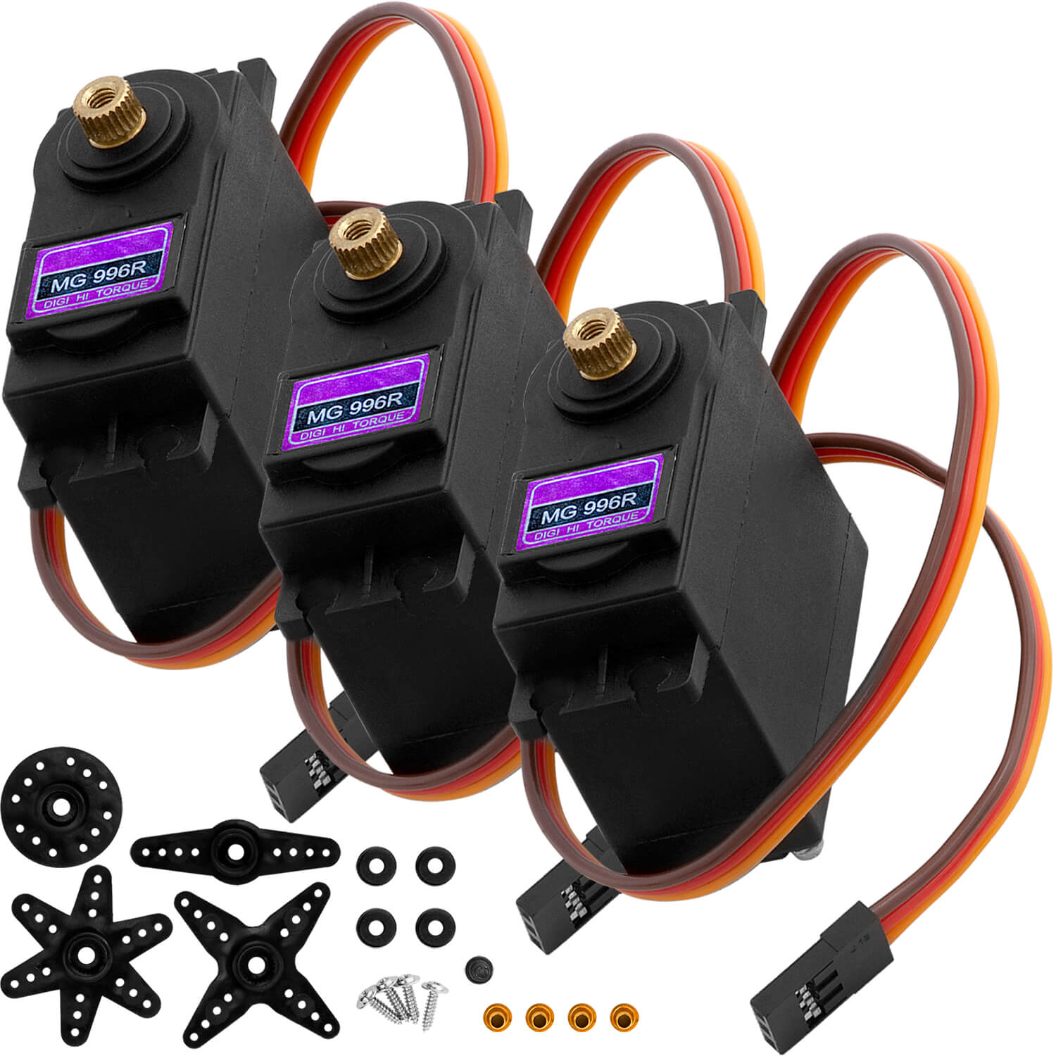 MG996R Micro Digital Servo Motor mit Metall Getriebe für RC Roboter Hubschrauber Flugzeug - AZ-Delivery