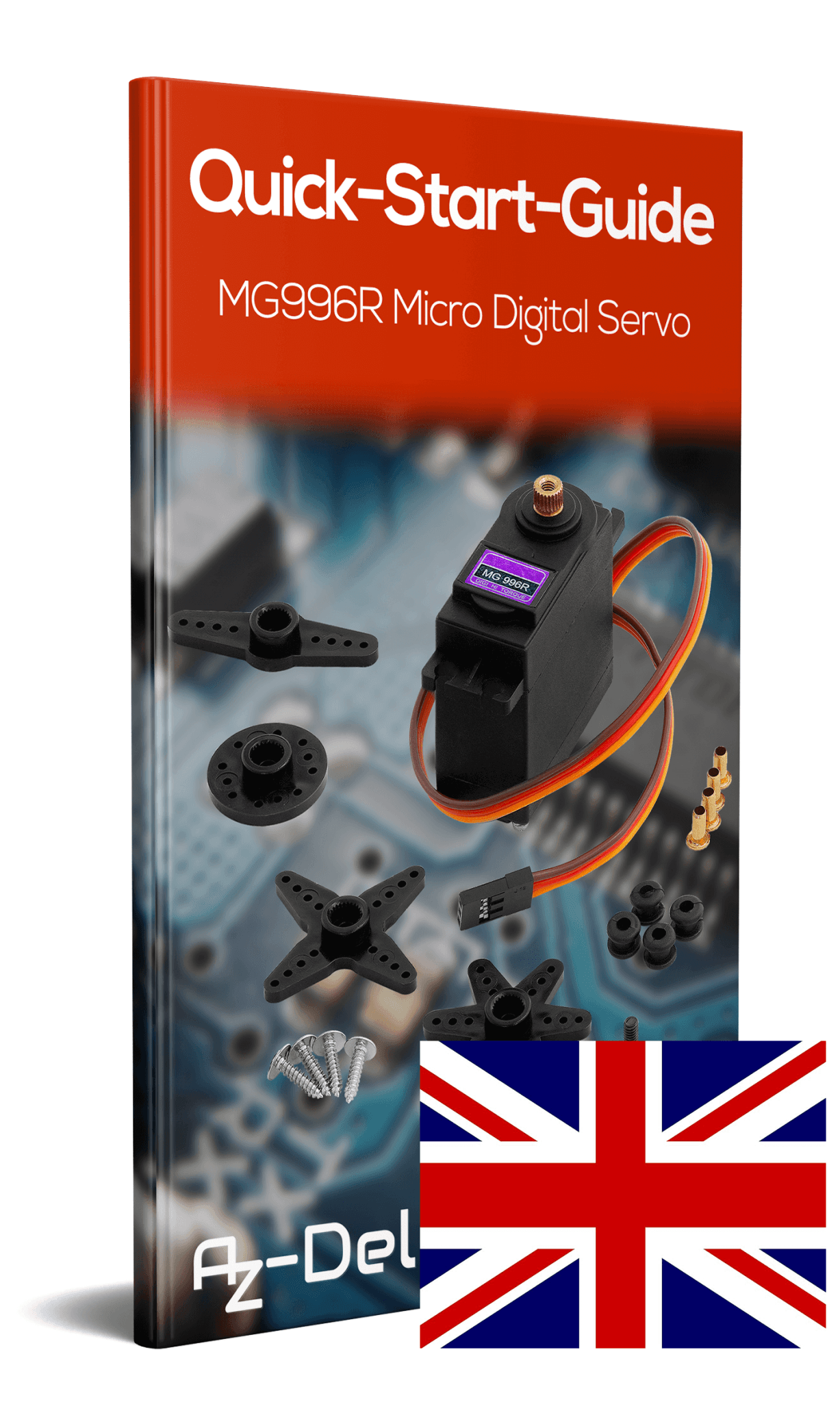 MG996R Micro Digital Servo Motor mit Metall Getriebe für RC Roboter Hubschrauber Flugzeug - AZ-Delivery