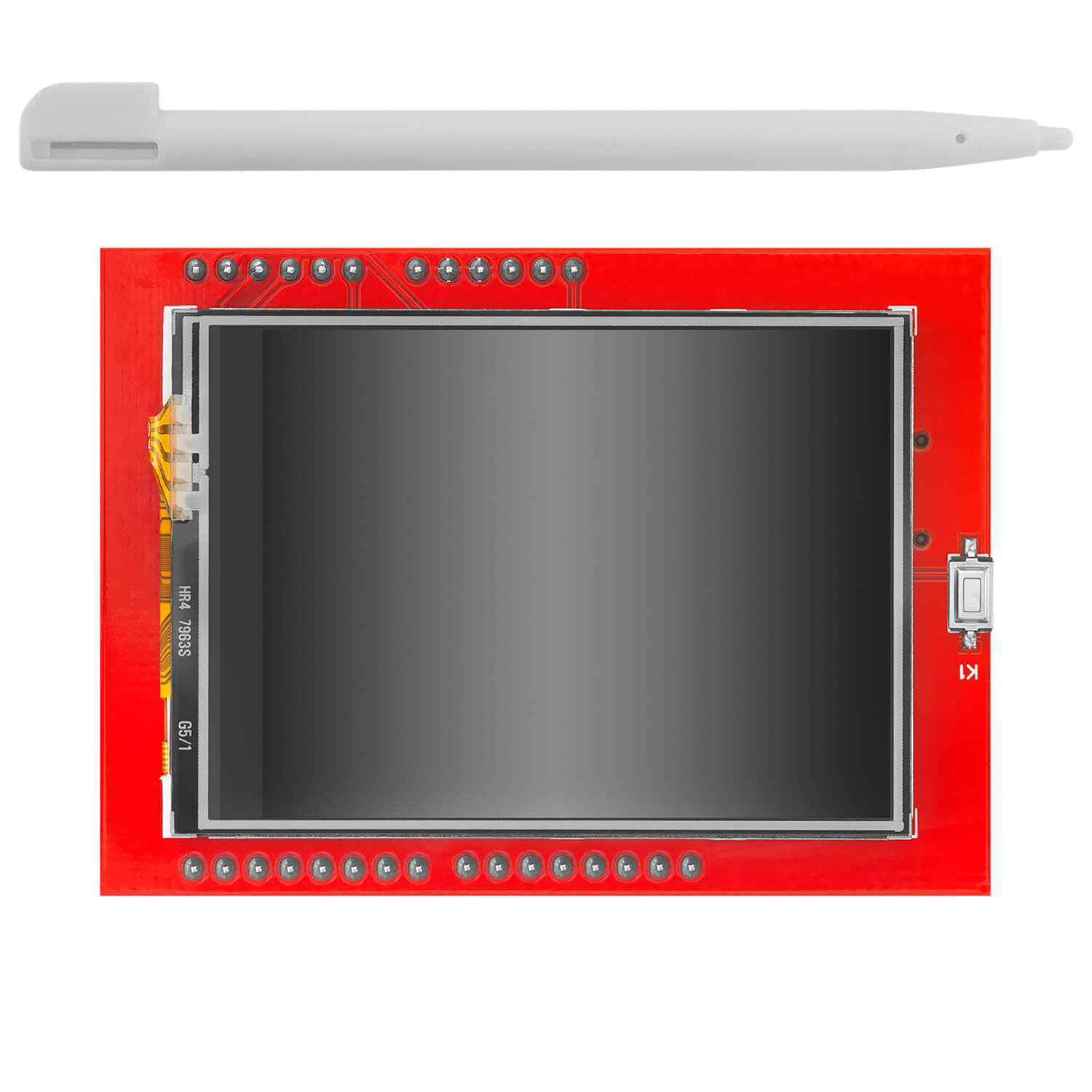 Mikrocontroller AZ-ATmega328-Board mit Touch Display Shield 2,4" TFT LCD - AZ-Delivery