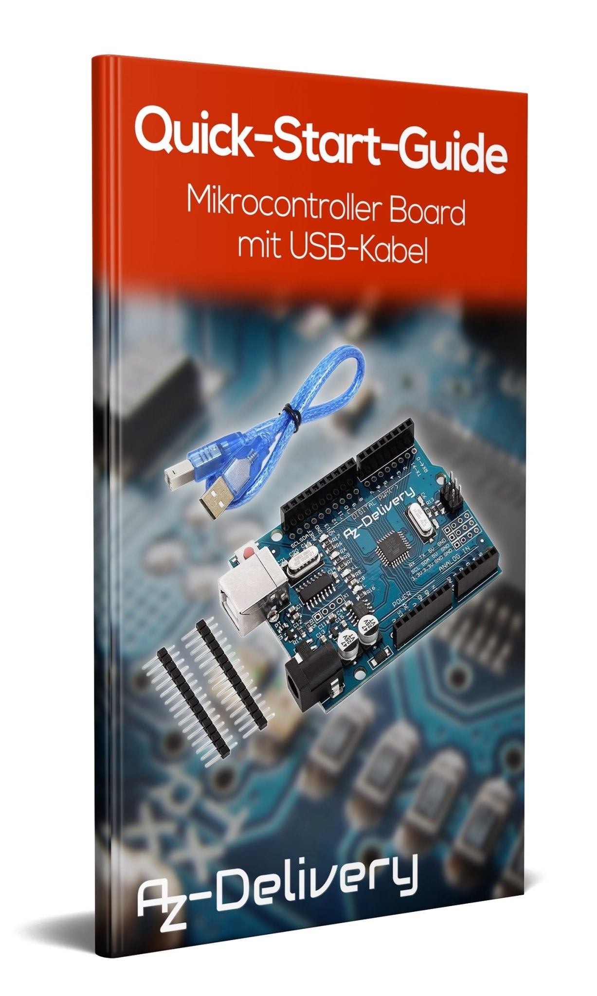 Mikrocontroller Board AZ-ATmega328-Board mit USB-Kabel - AZ-Delivery