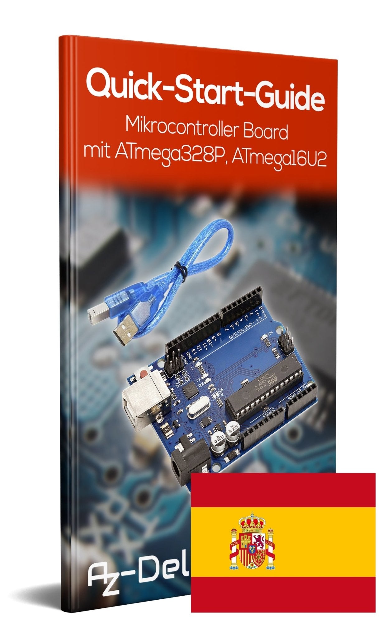 Mikrocontroller Board mit ATmega328P, ATmega16U2 - AZ-Delivery