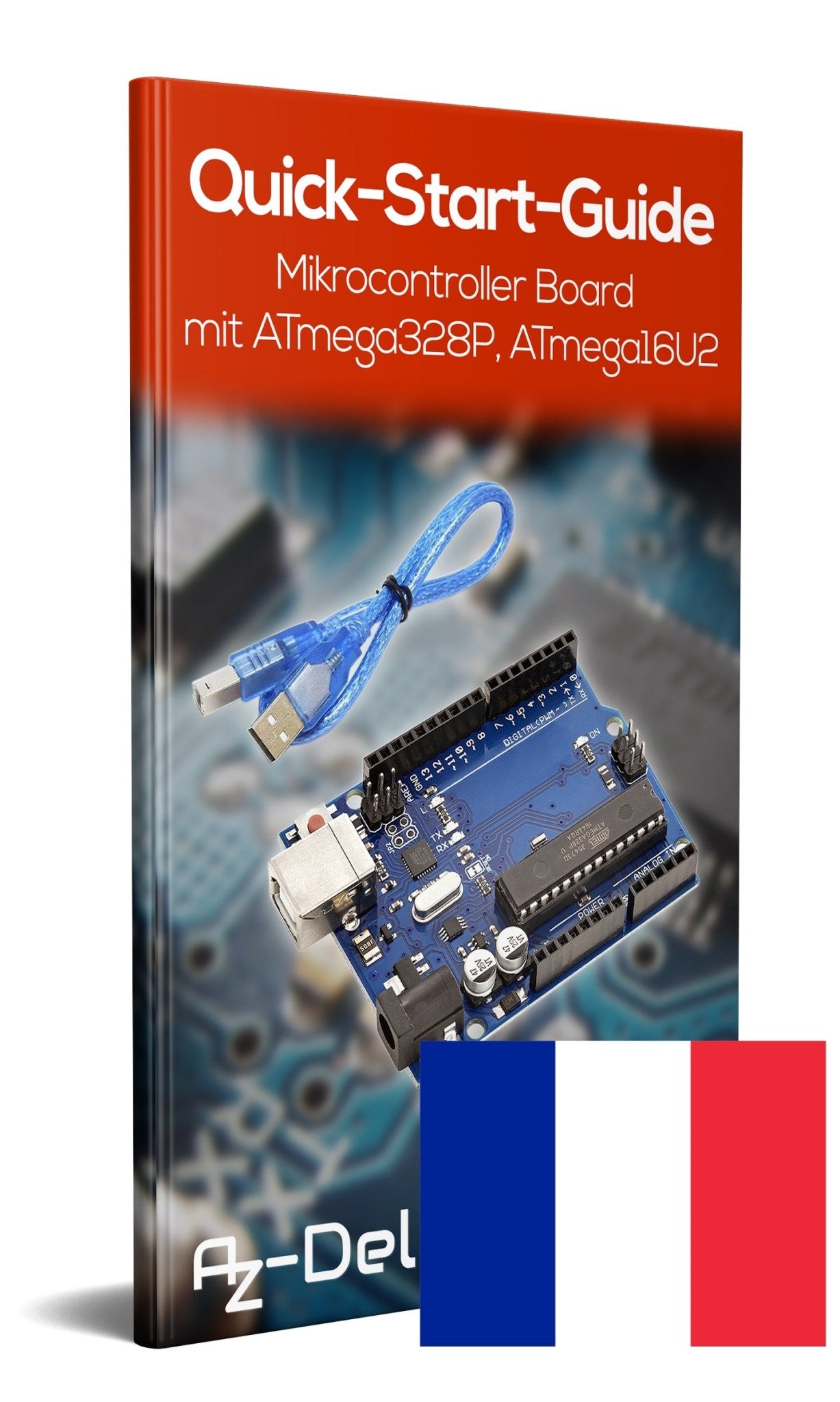 Mikrocontroller Board mit ATmega328P, ATmega16U2 - AZ-Delivery