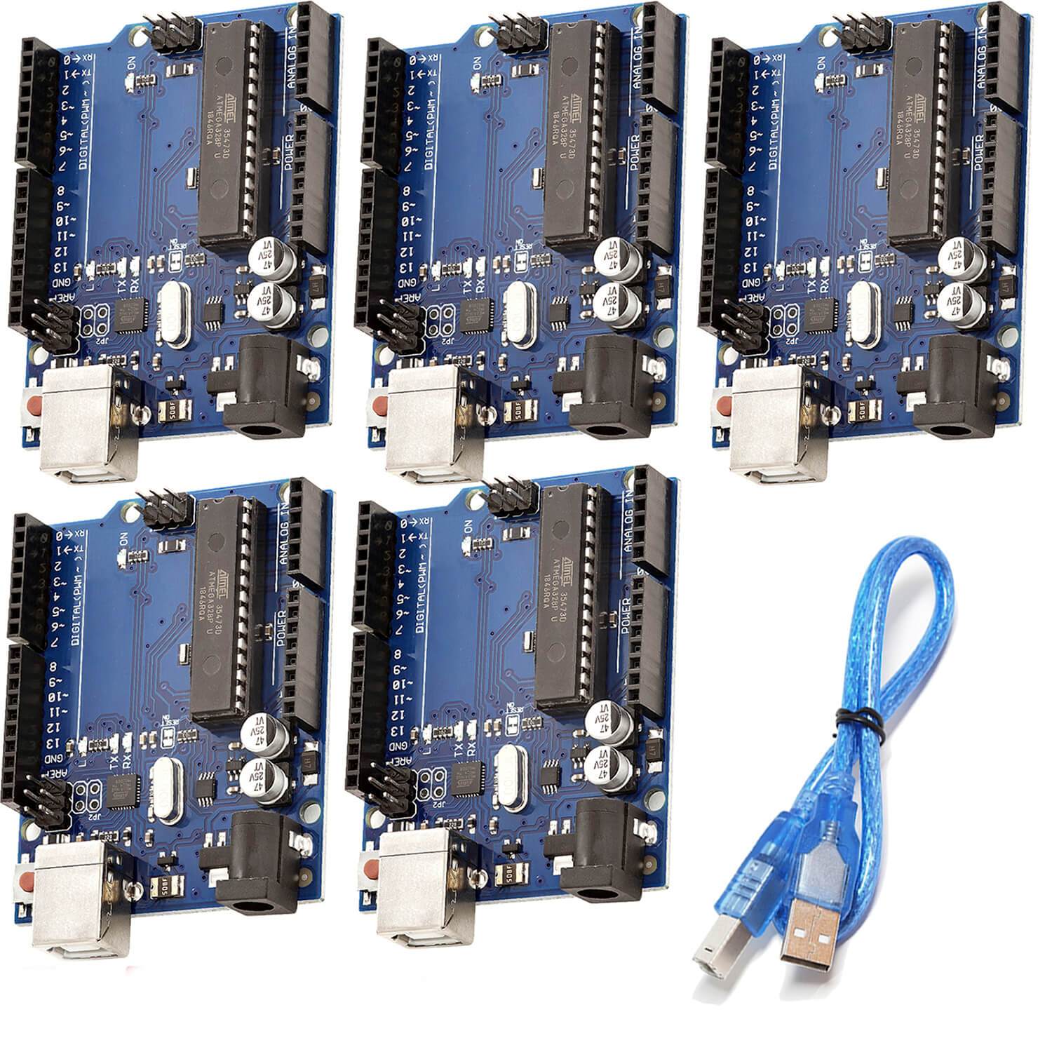 Mikrocontroller Board mit ATmega328P, ATmega16U2 - AZ-Delivery