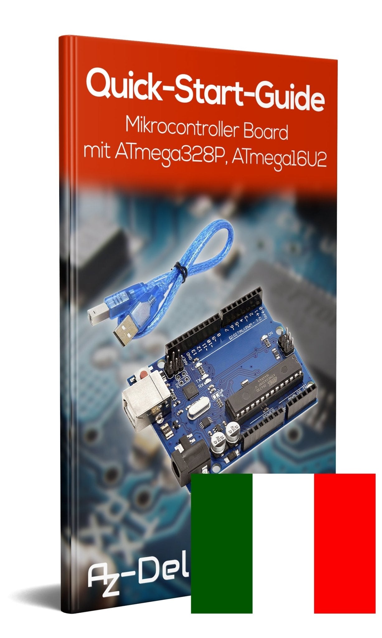Mikrocontroller Board mit ATmega328P, ATmega16U2 - AZ-Delivery