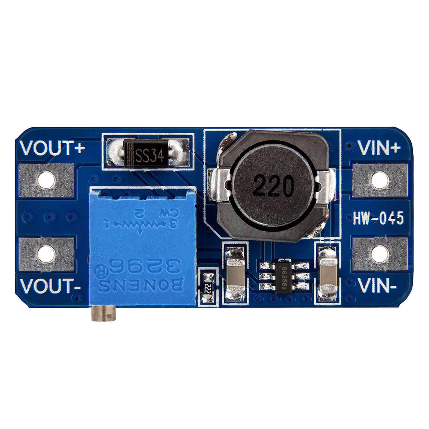 MT3608 DC-DC Netzteil Adapter Step up Modul - AZ-Delivery