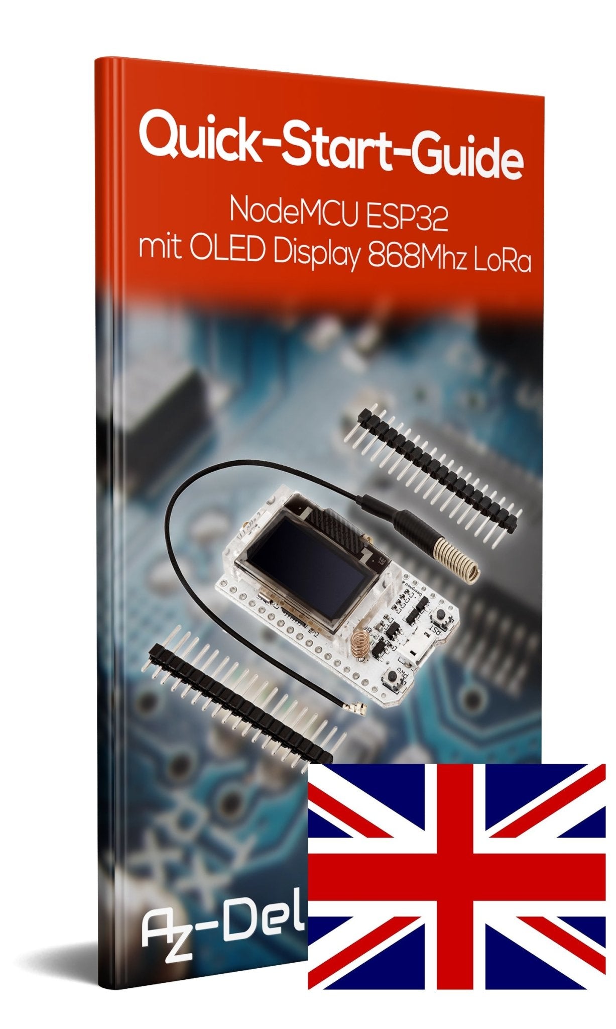 NodeMCU ESP32 mit OLED Display 868Mhz LoRa - AZ-Delivery
