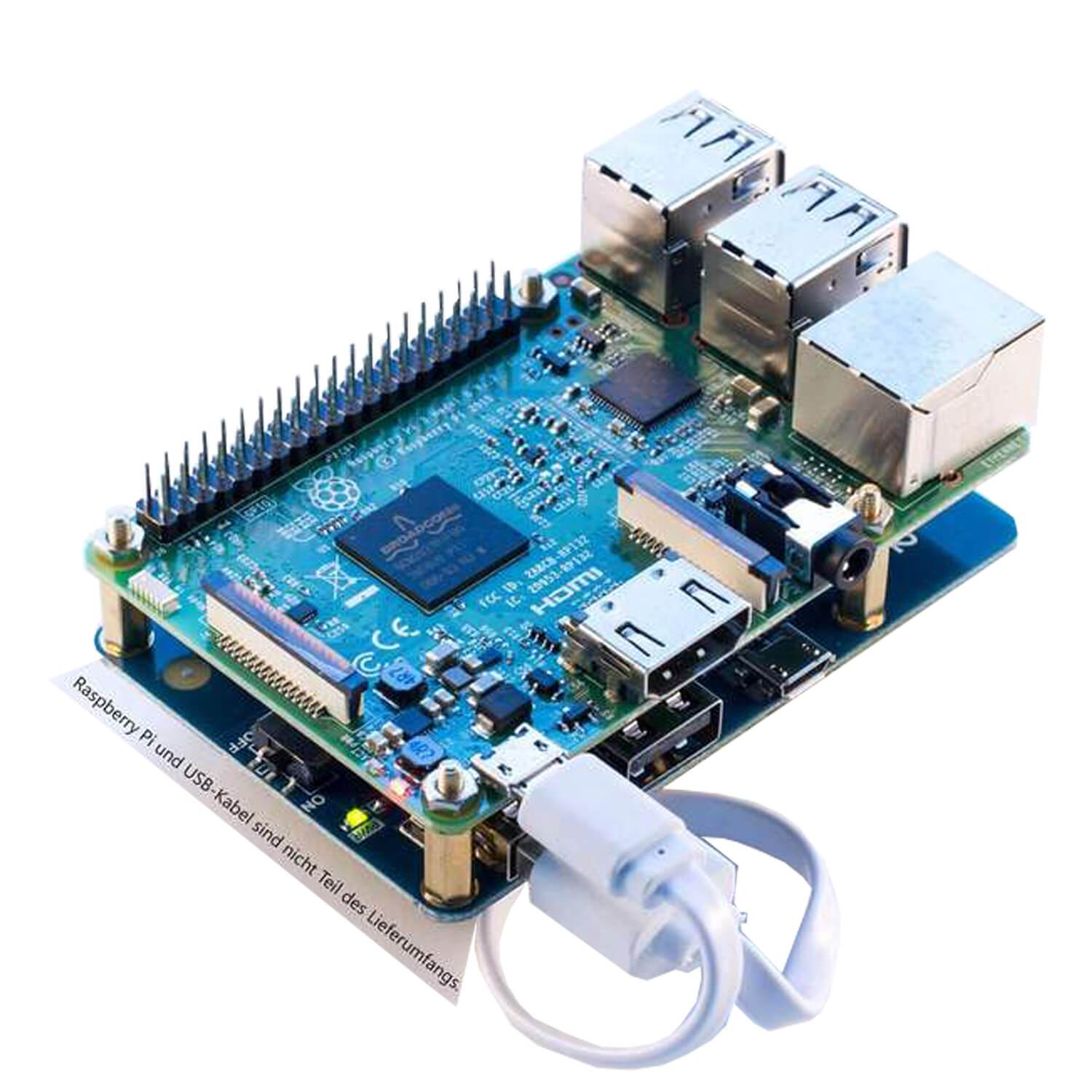 Portable-Akku Powerpack für Raspberry Pi - AZ-Delivery