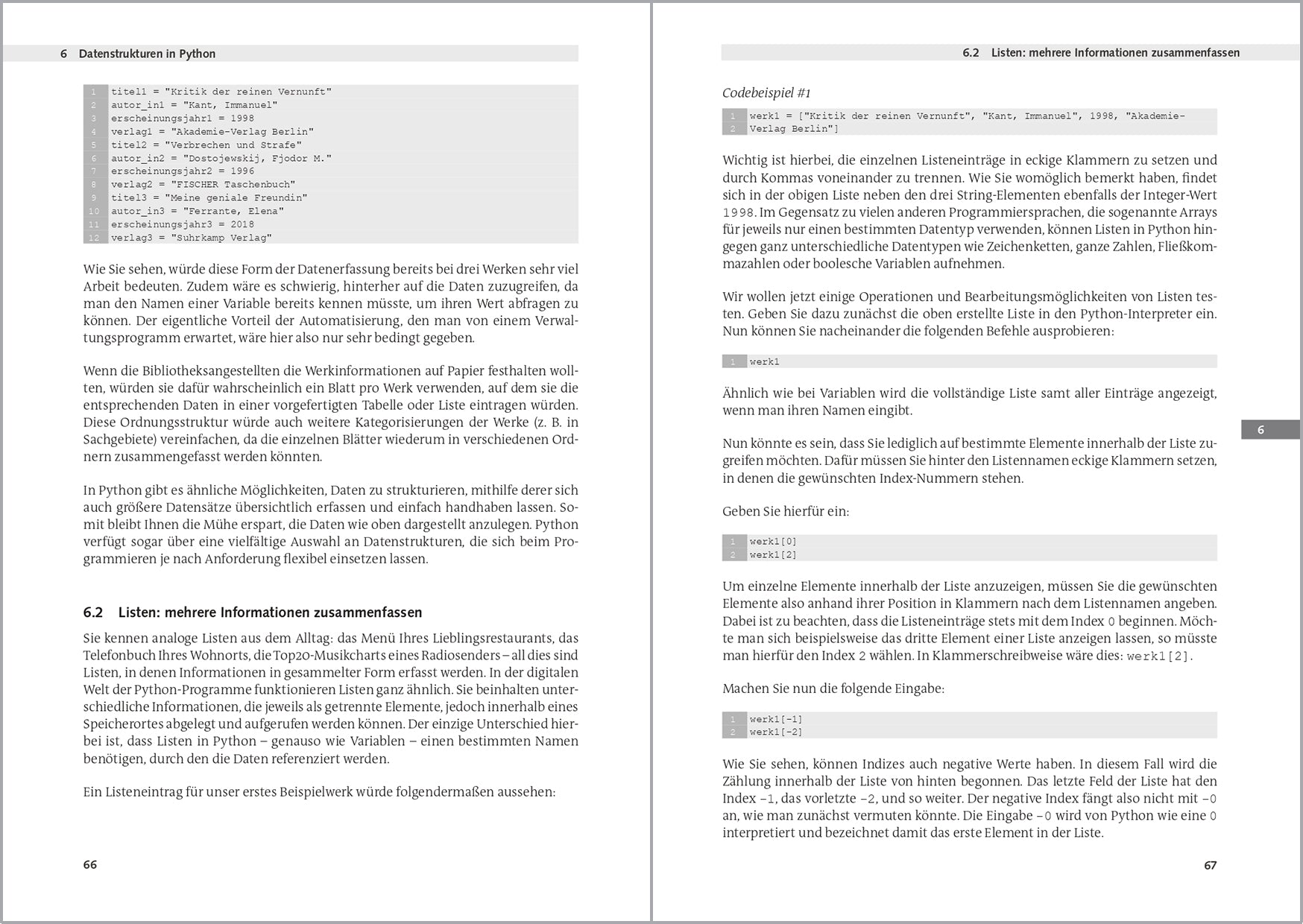 Python Kompendium: Professionell Python Programmieren Lernen - AZ-Delivery