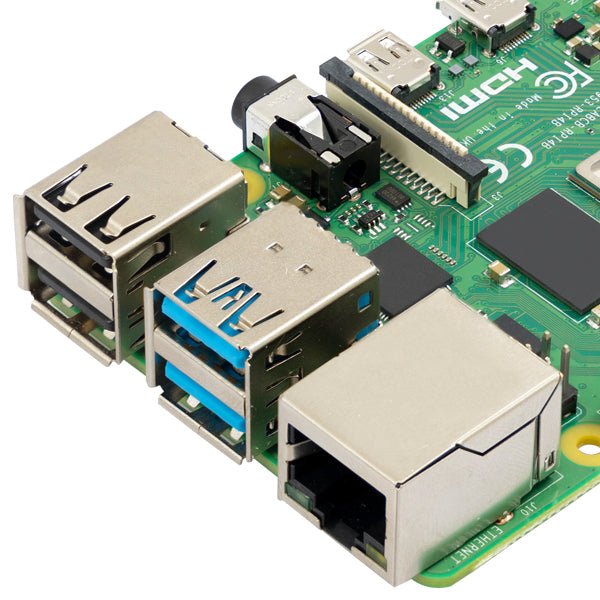 Raspberry Pi 4 B | 4GB RAM | Einplatinen-Computer | 4x1,8 GHz CPU | WiFi & BLE - AZ-Delivery