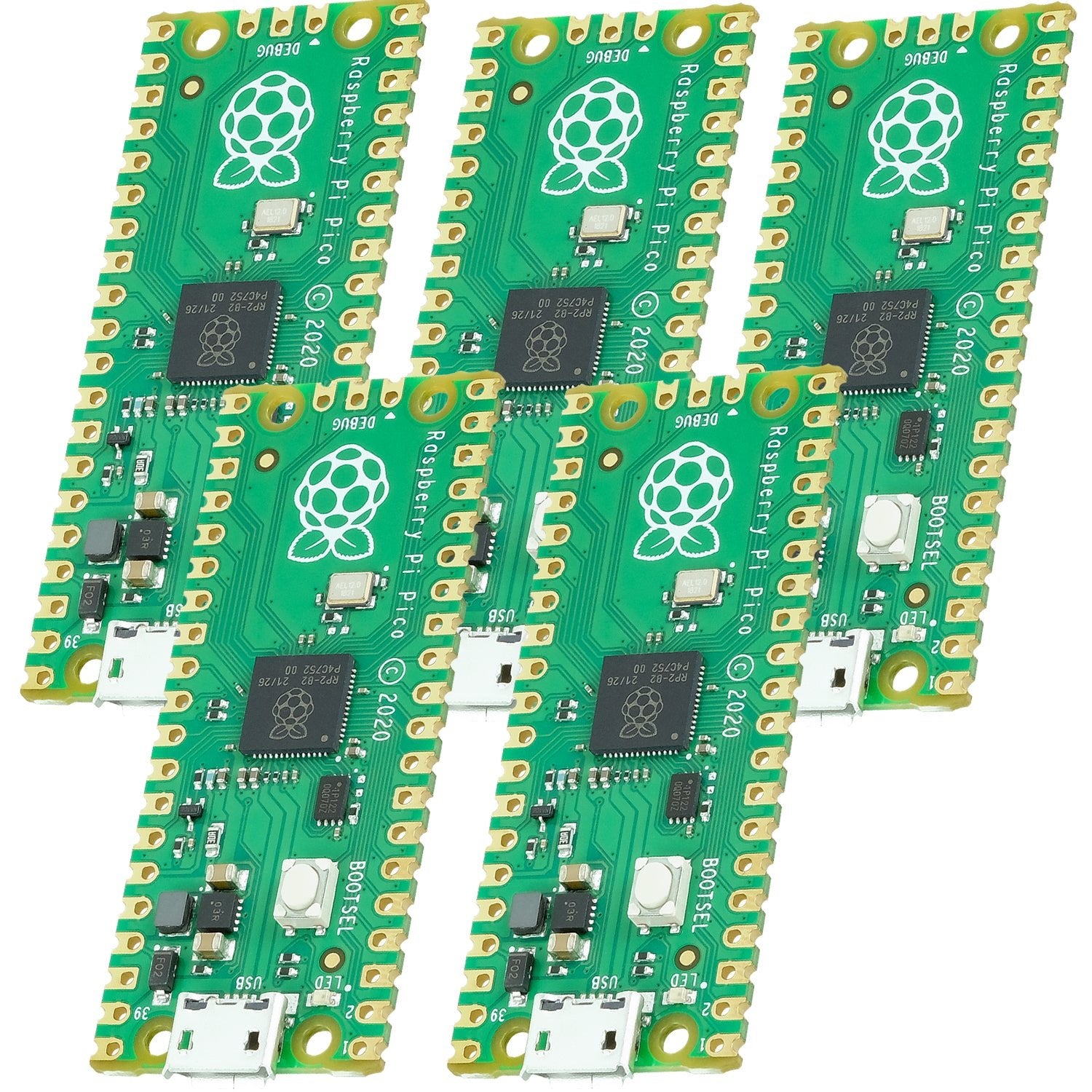 Raspberry Pi Pico RP2040 Mikrocontroller-Board - AZ-Delivery
