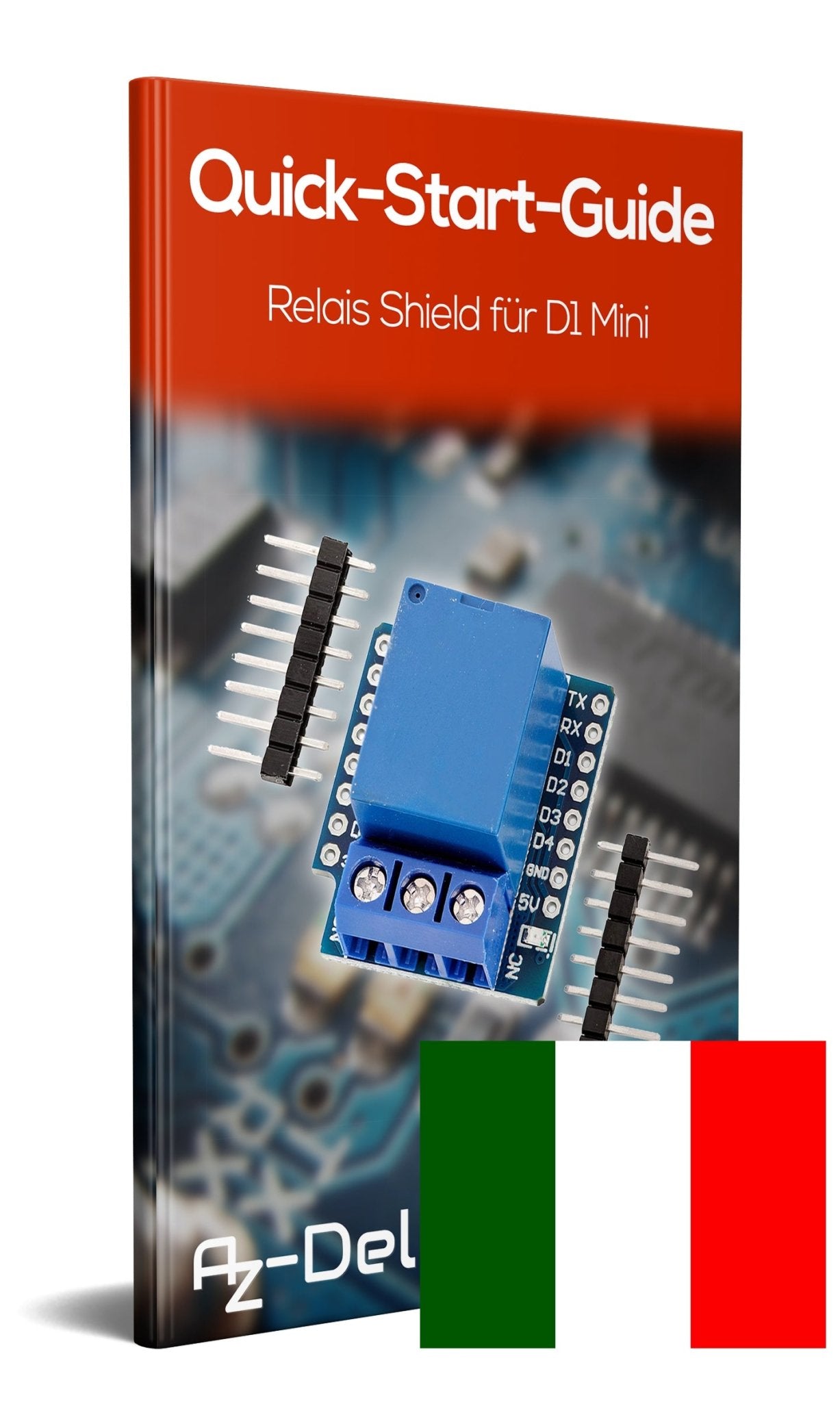 Relais Shield für D1Mini - AZ-Delivery