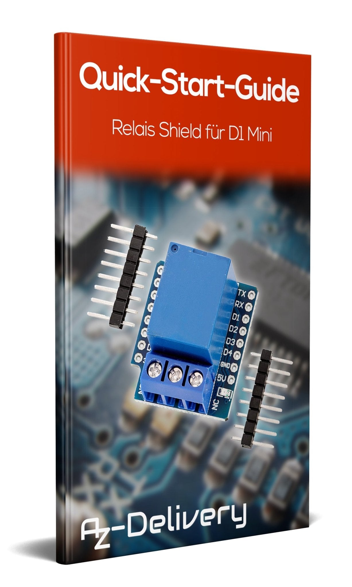 Relais Shield für D1Mini - AZ-Delivery