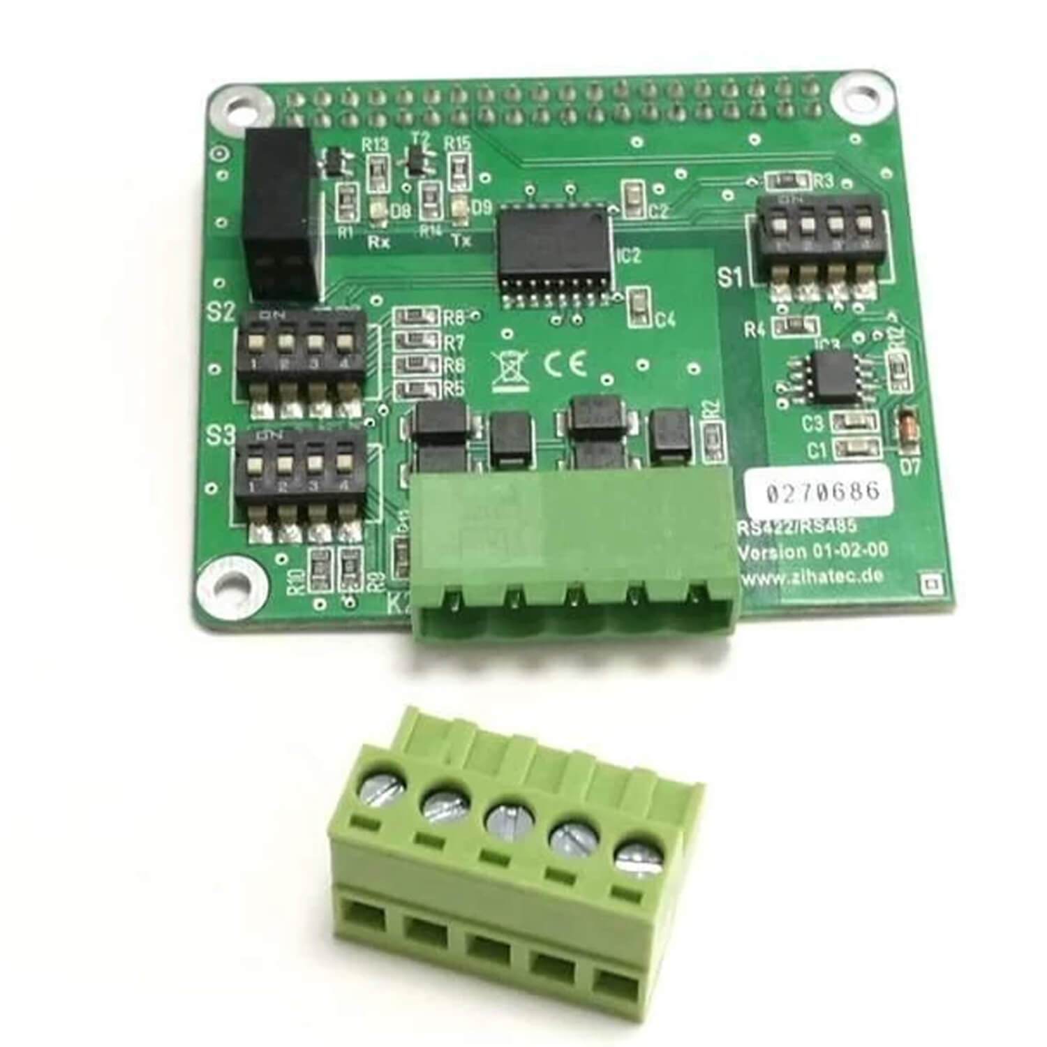 RS422 / RS485 HAT für Raspberry Pi mit galvanischer Trennung - AZ-Delivery