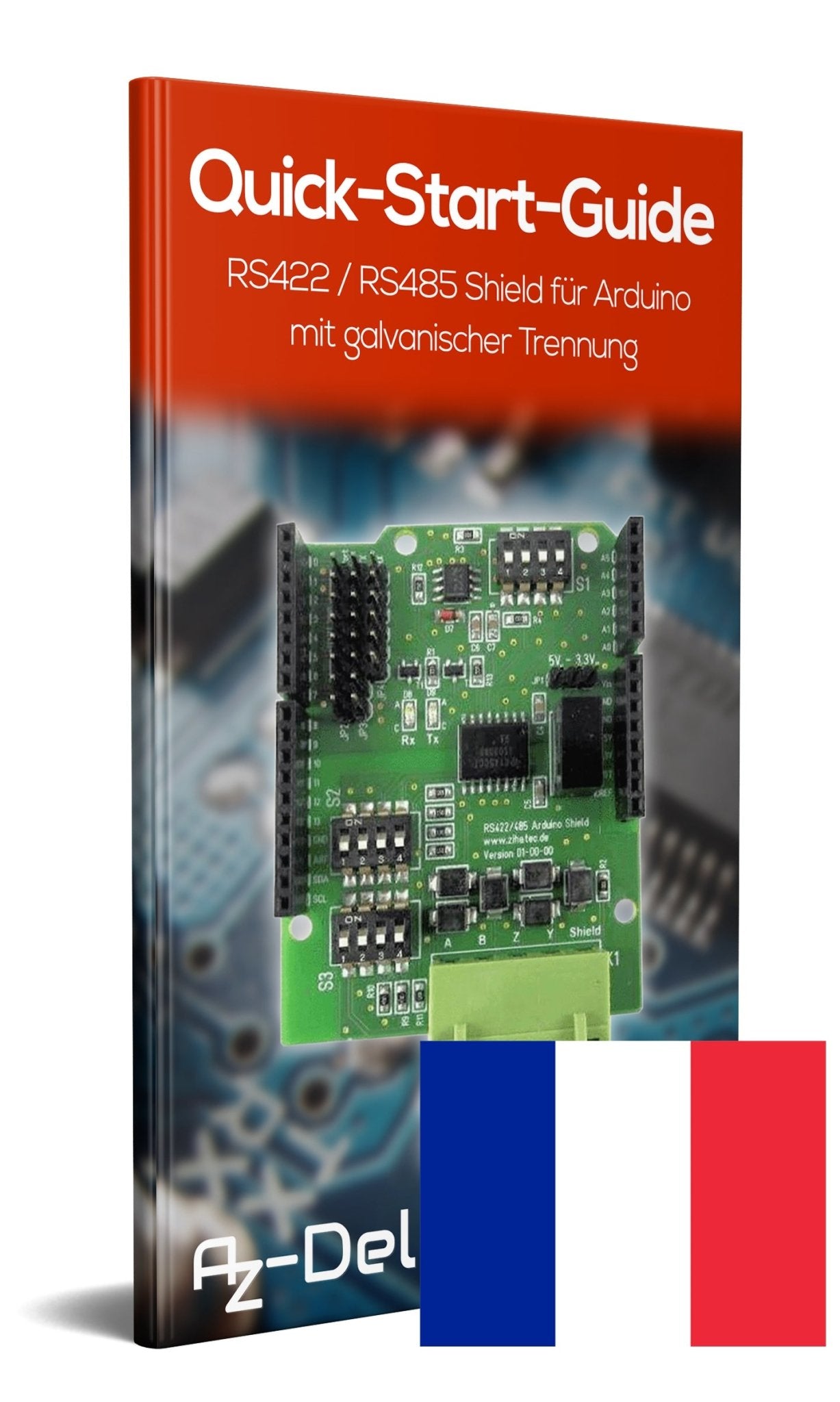 RS422 / RS485 Shield mit galvanischer Trennung - AZ-Delivery