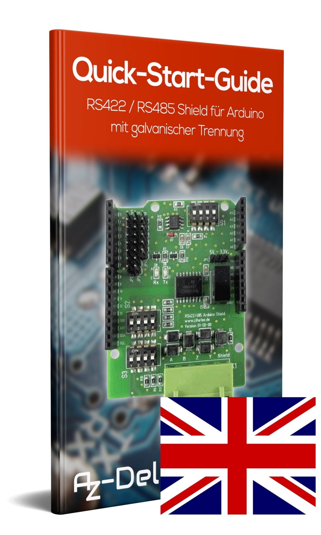 RS422 / RS485 Shield mit galvanischer Trennung - AZ-Delivery