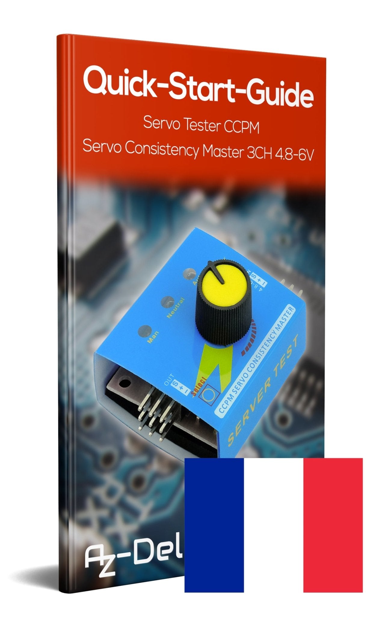Servo Tester CCPM Servo Consistency Master 3CH 4.8-6V - AZ-Delivery