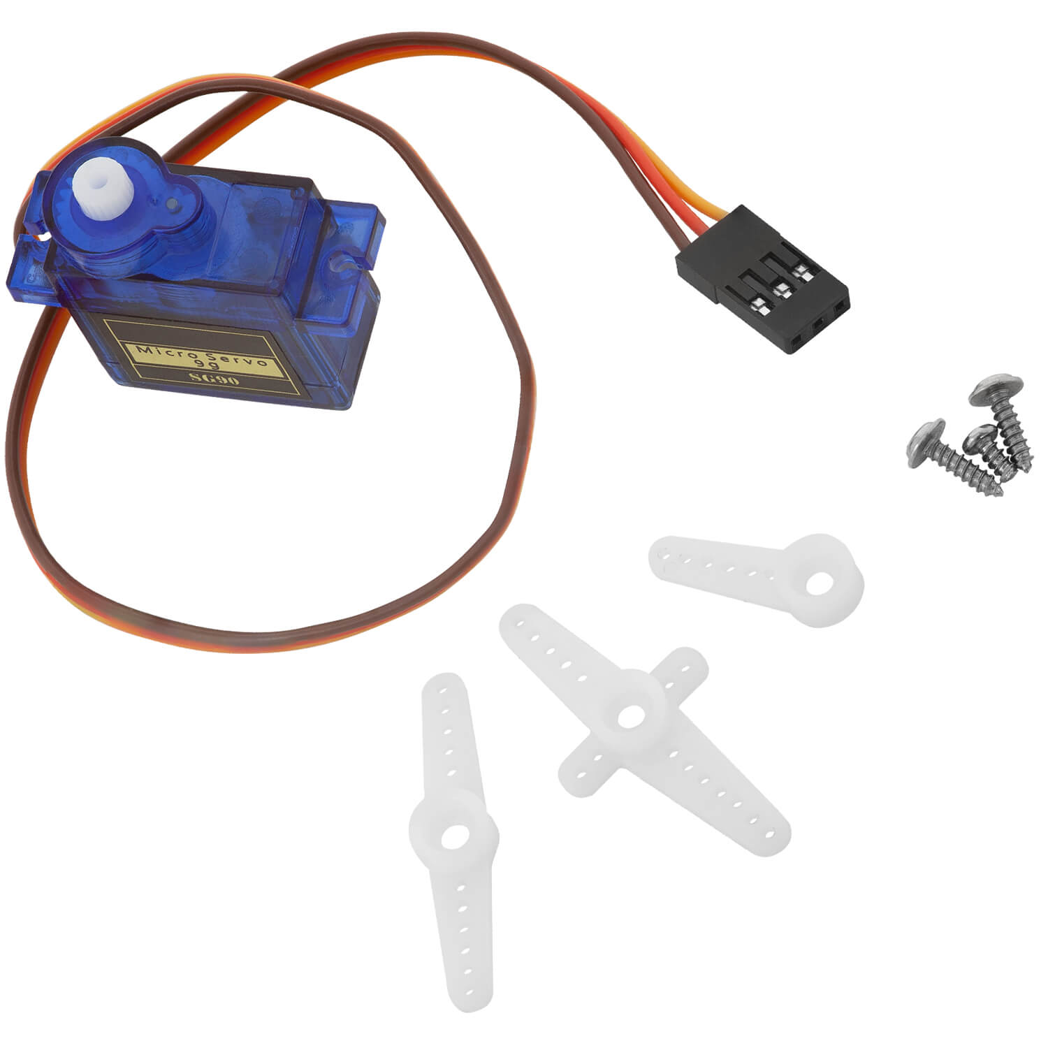 SG90 Micro Servo Motor 9G für RC Roboter Hubschrauber Flugzeug - AZ-Delivery