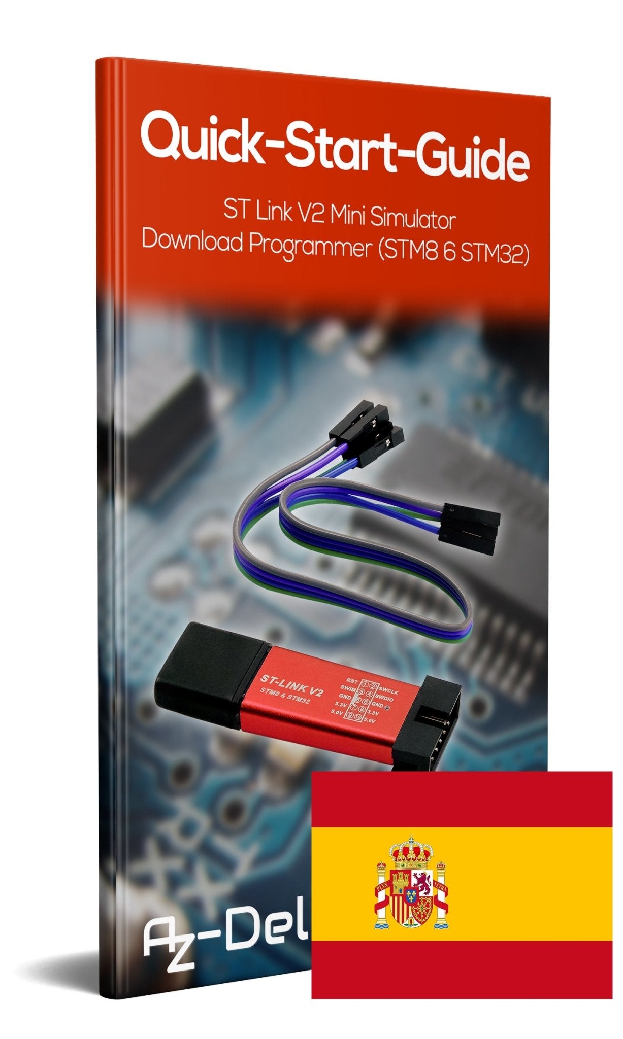ST Link V2 Mini Simulator Download Programmer (STM8 6 STM32) - AZ-Delivery