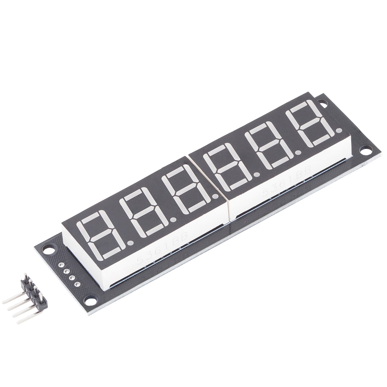 TM1637 6 Digit blaue LED-anzeige 7 Segment Display Modul mit 0,56 Zoll, 5V Anzeigemodul kompatibel mit Raspberry Pi - AZ-Delivery