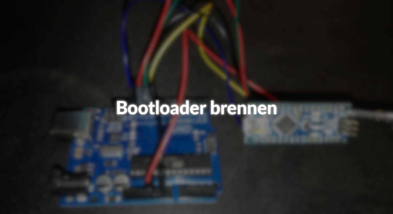 Bootloader brennen - AZ-Delivery