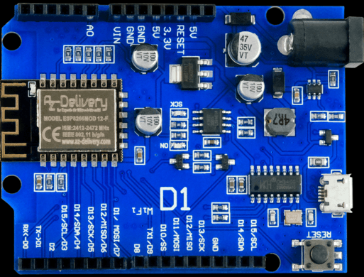 Der neue D1 mit  ESP8266mod-12F im Uno-Format - AZ-Delivery