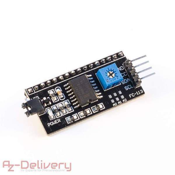 Mein I2C-Display-Adapter geht nicht ... - AZ-Delivery