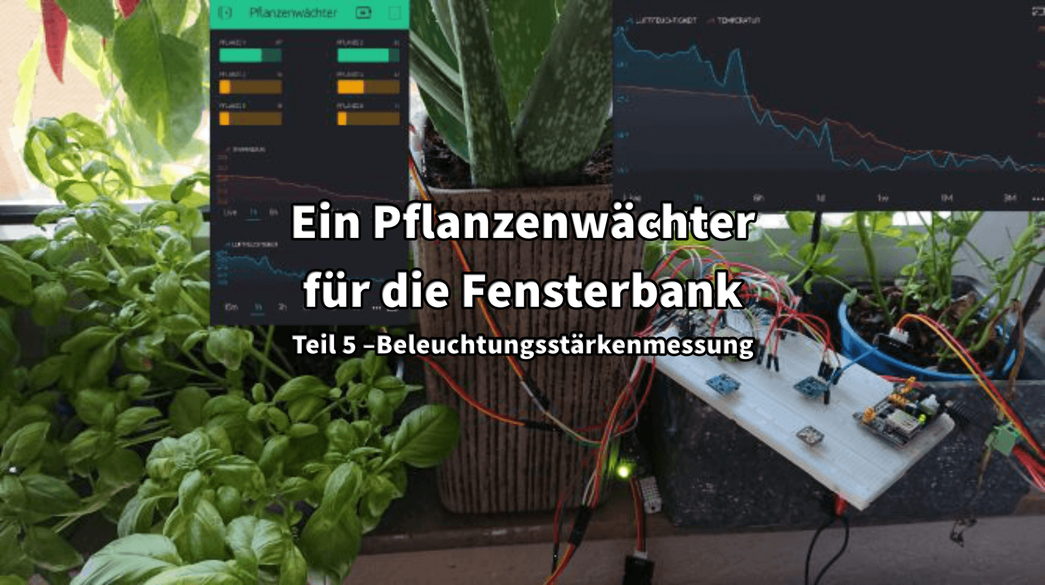 Pflanzenwächter für die Fensterbank Teil 5 – Beleuchtungsstärkenmessung - AZ-Delivery