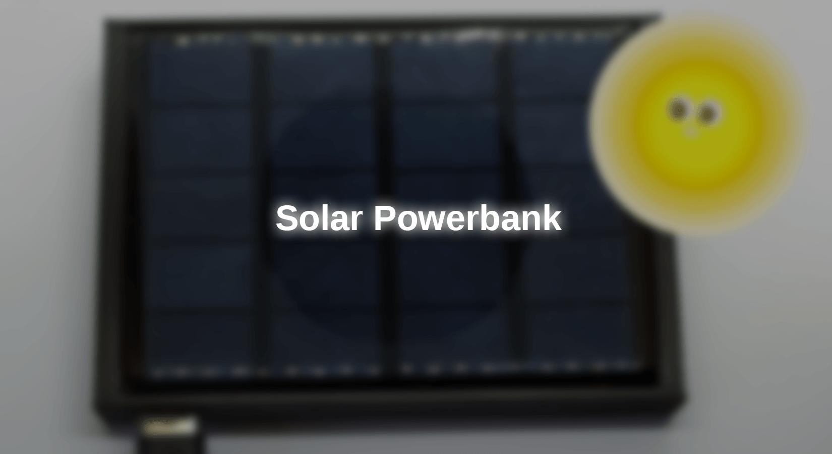 Solar Powerbank - AZ-Delivery