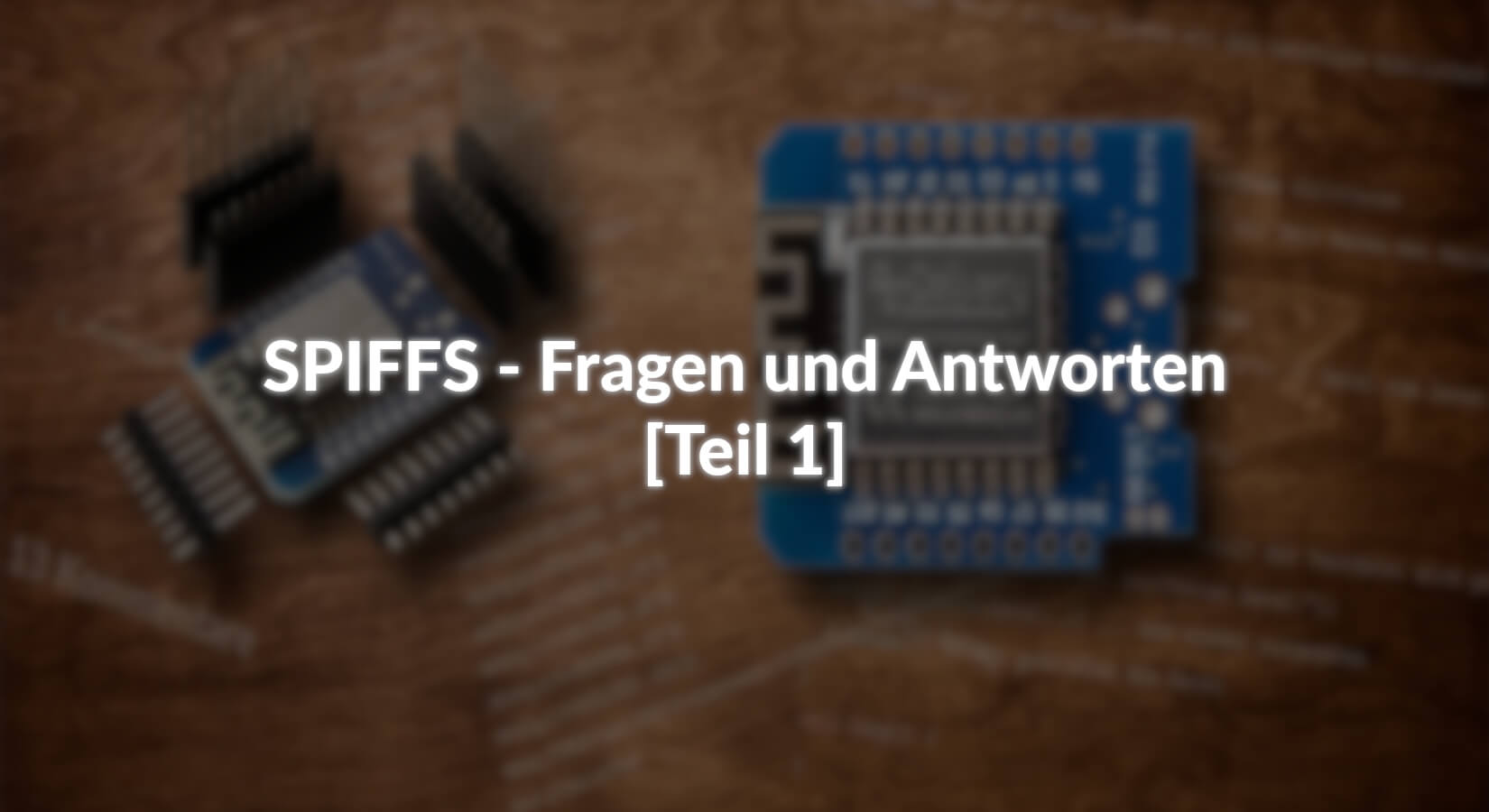 SPIFFS - Fragen und Antworten - [Teil 1] - AZ-Delivery