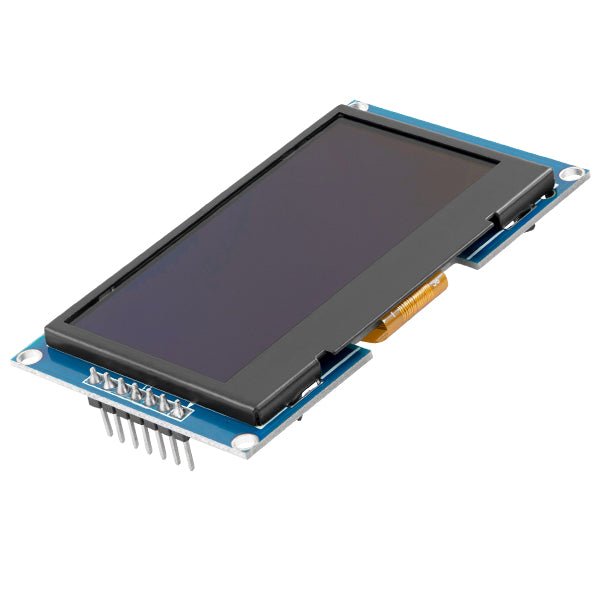 2,42" 128X64 - OLED - Anzeigemodul SPI - 2.42 Zoll OLED Bildschirm kompatibel mit Arduino UNO R3 - Grüne Schrift OLED - AZ - Delivery