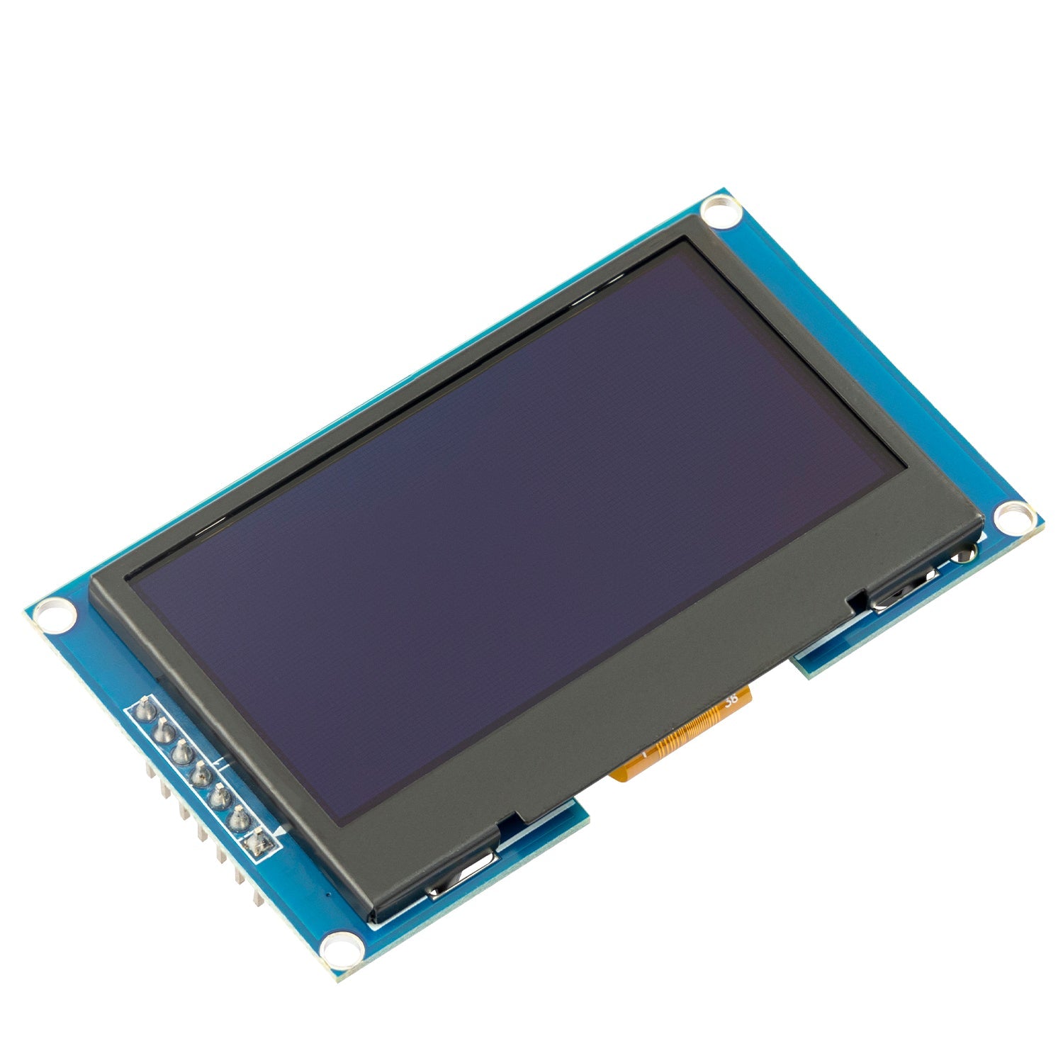 2,42" 128X64 - OLED - Anzeigemodul SPI - 2.42 Zoll OLED Bildschirm kompatibel mit Arduino UNO R3 - Grüne Schrift OLED - AZ - Delivery