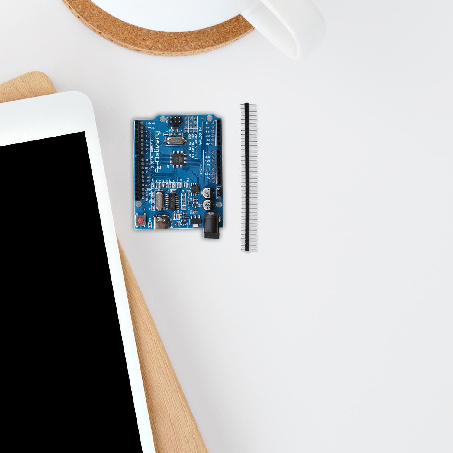 Carte de microcontrôleur AZ-ATmega328 avec port USB-C