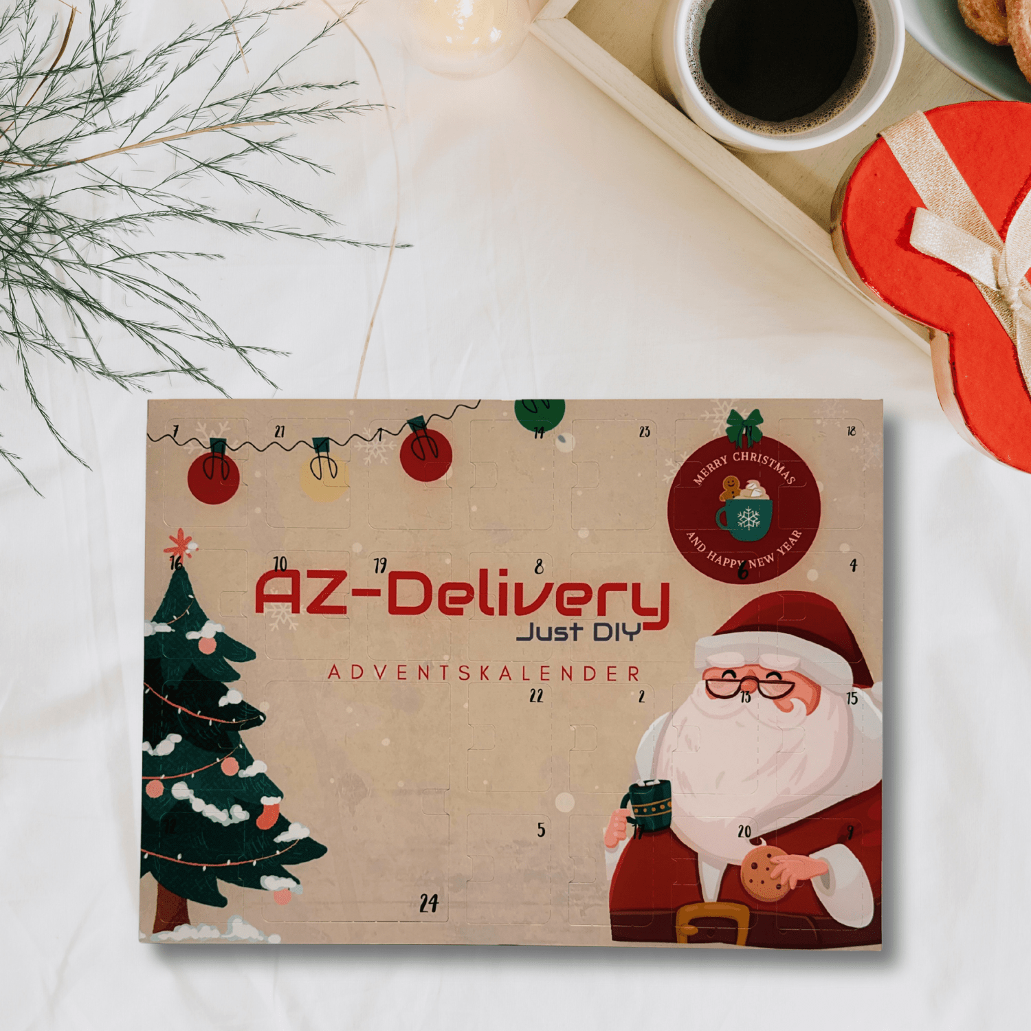 Der Ultimative AZ - Delivery Mikroelektronik - Adventskalender – wahlweise mit Projekten & Anleitungen - AZ - Delivery