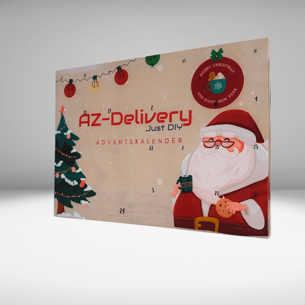 Der Ultimative AZ - Delivery Mikroelektronik - Adventskalender – wahlweise mit Projekten & Anleitungen - AZ - Delivery