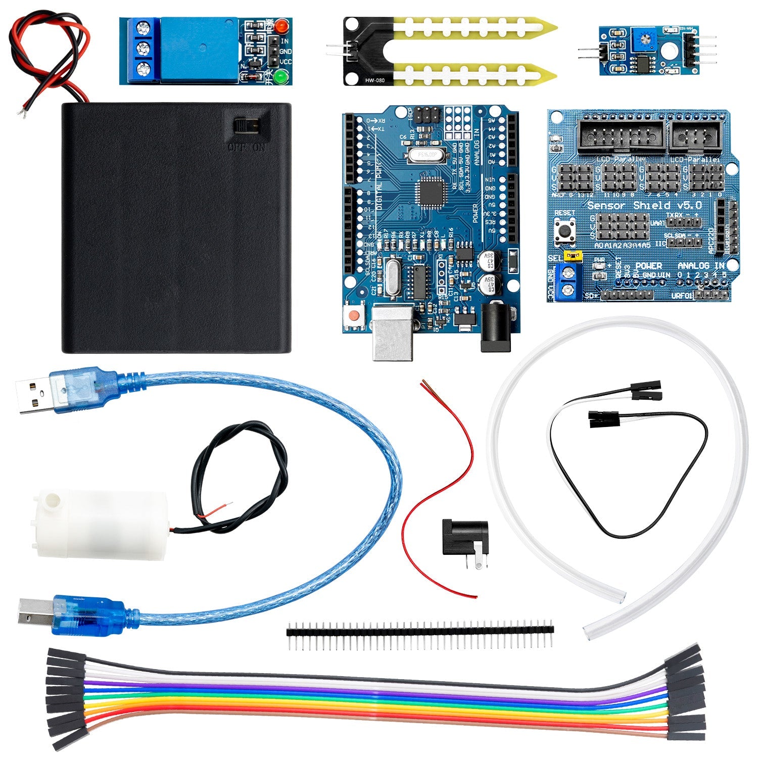 Plant Watering Kit met bodemvochtigheidssensor - Automatische Watering Module DIY Kit Automatische Waterpomp